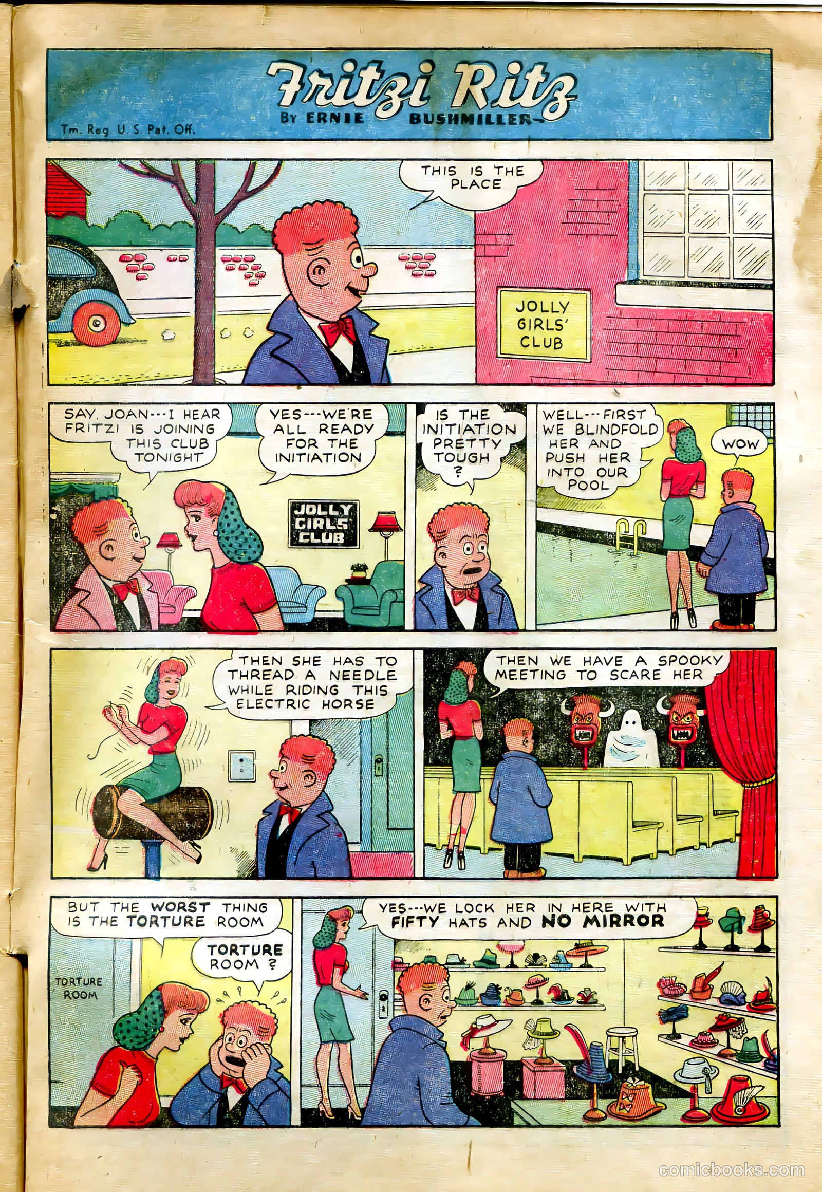 Fritzi Ritz #41 (1956) — page 24 of 27