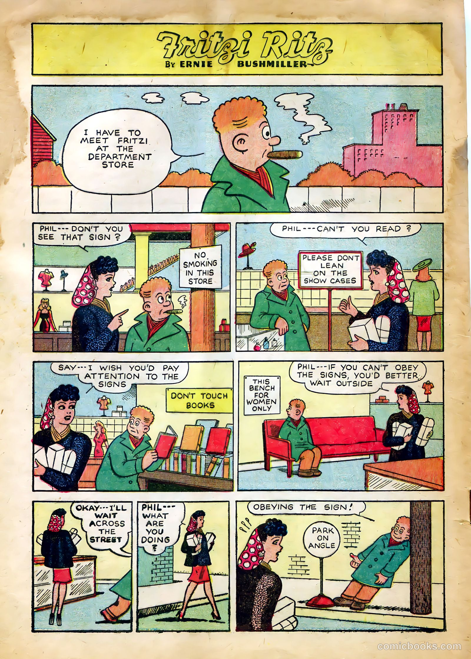 Fritzi Ritz #41 (1956) — page 25 of 27