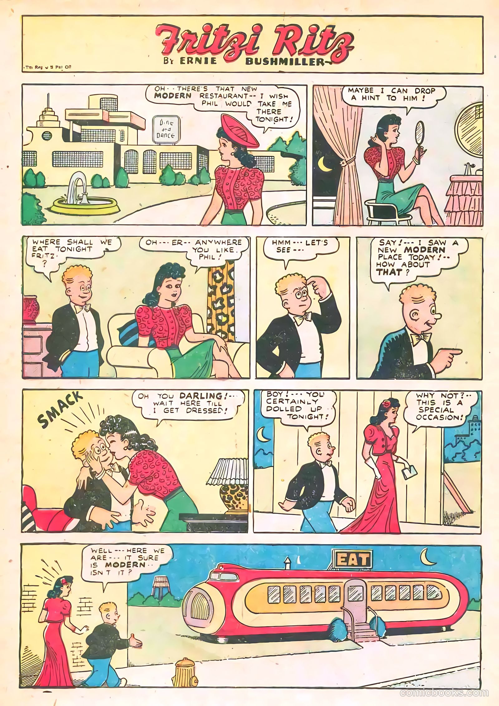 Fritzi Ritz #46 (1956) — page 4 of 27