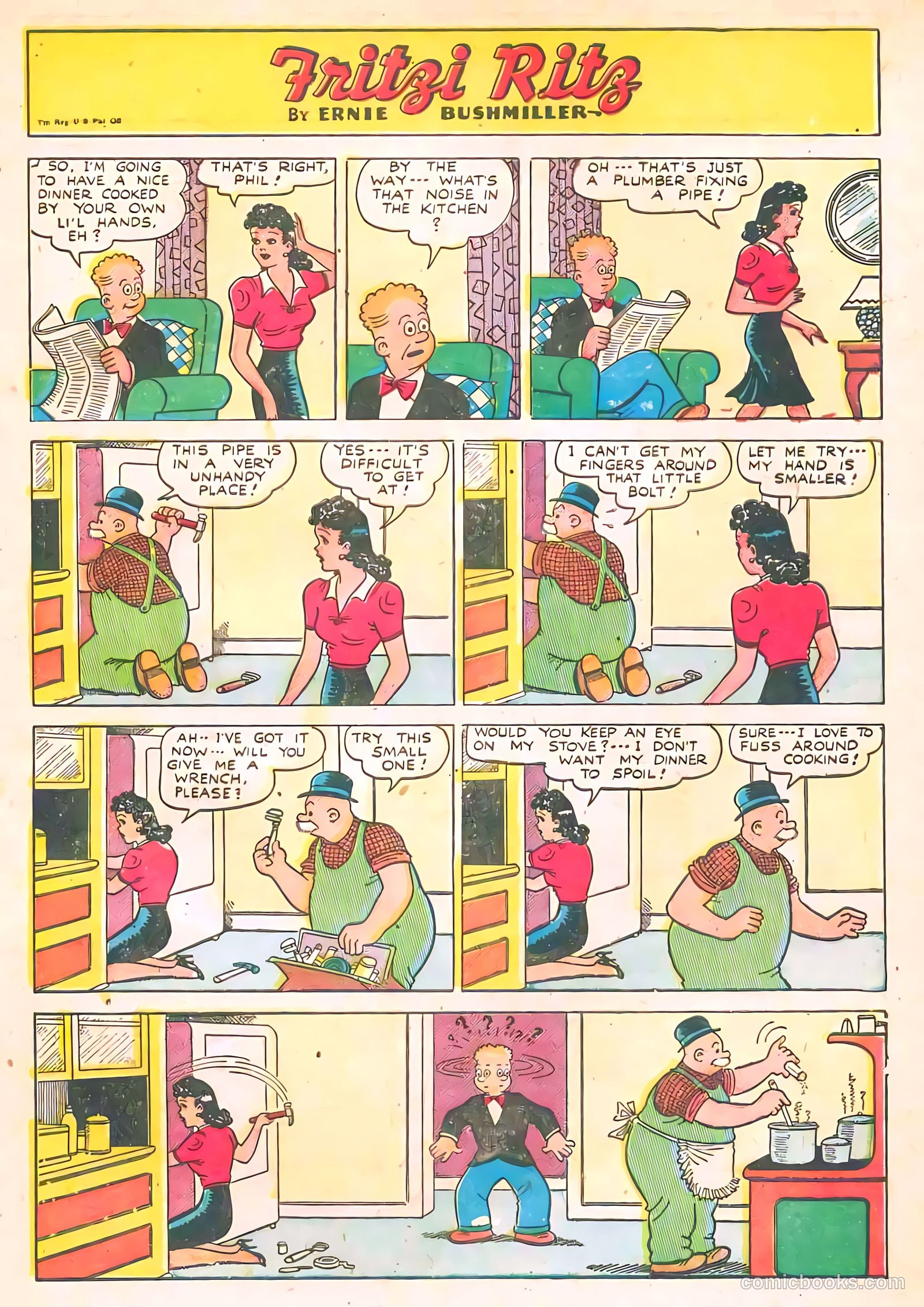 Fritzi Ritz #46 (1956) — page 5 of 27