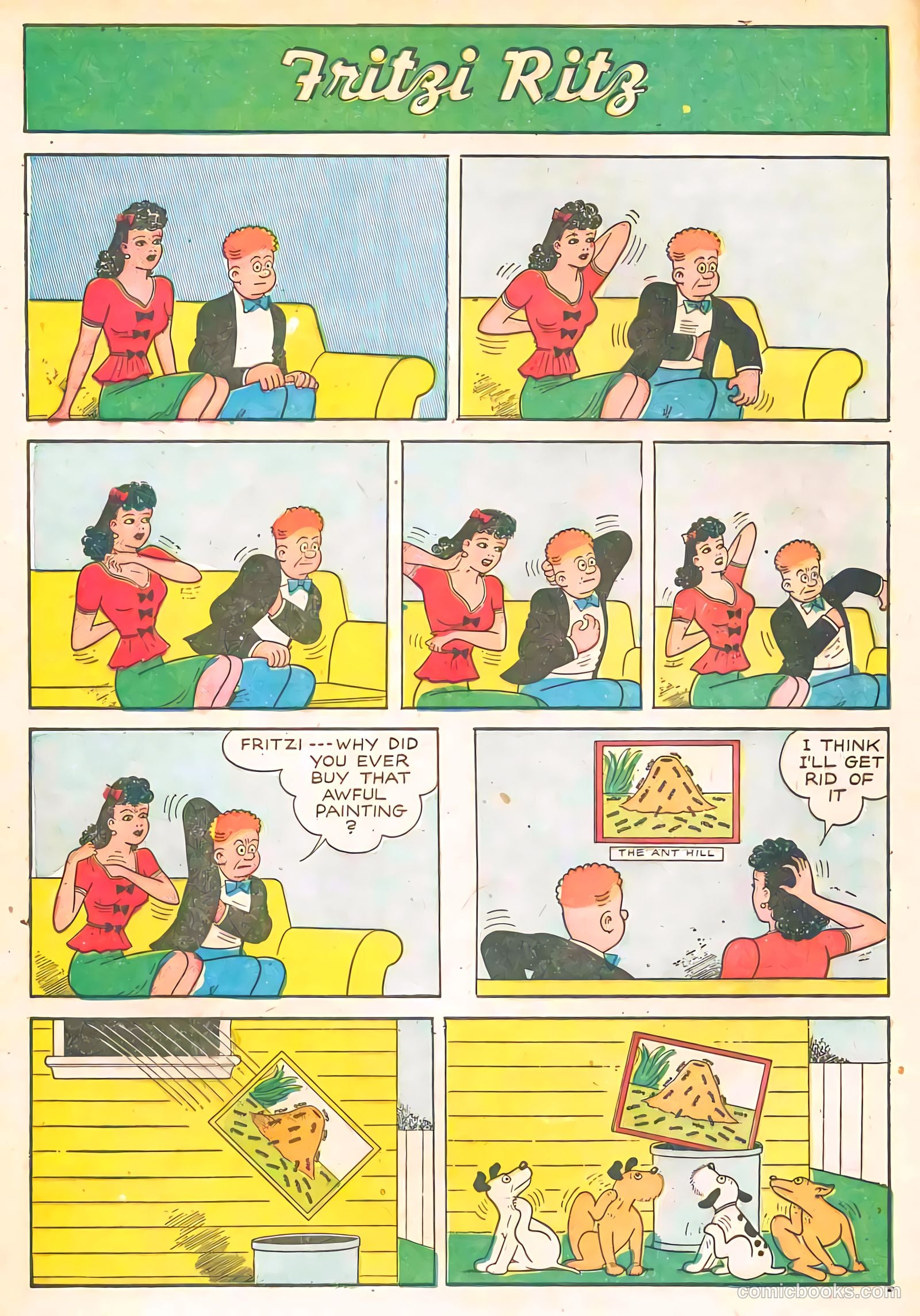 Fritzi Ritz #46 (1956) — page 6 of 27