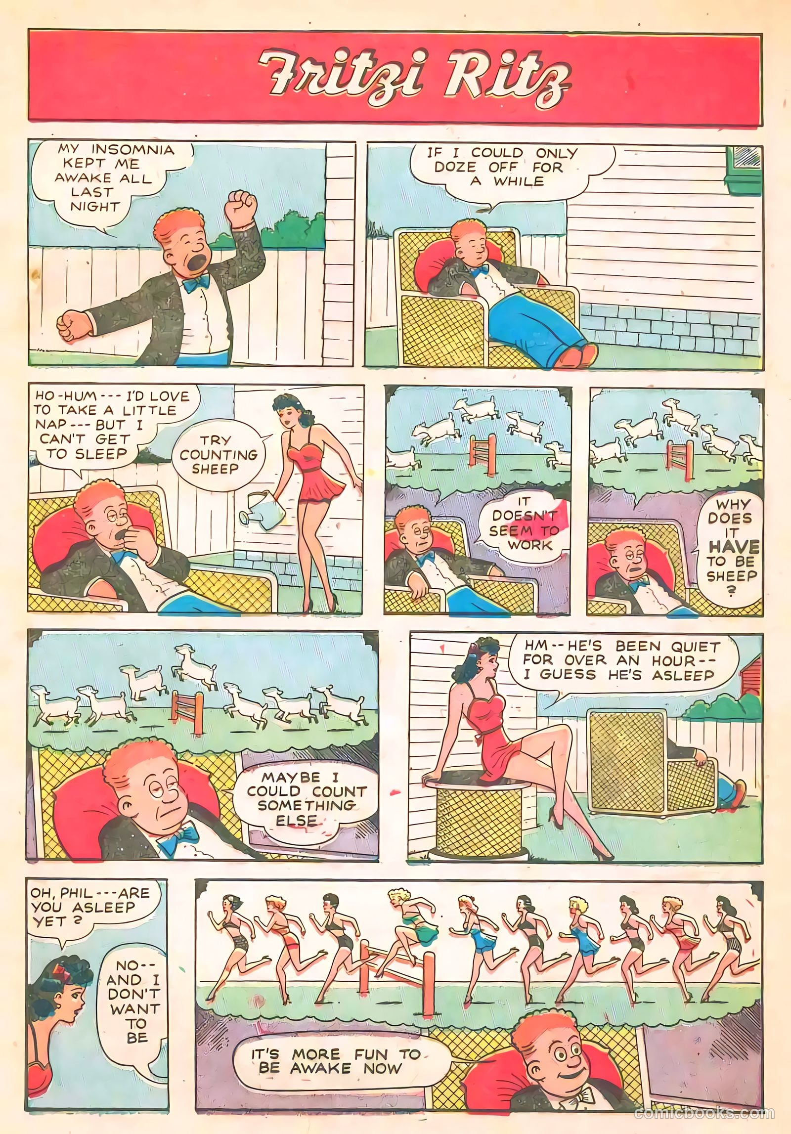 Fritzi Ritz #46 (1956) — page 7 of 27