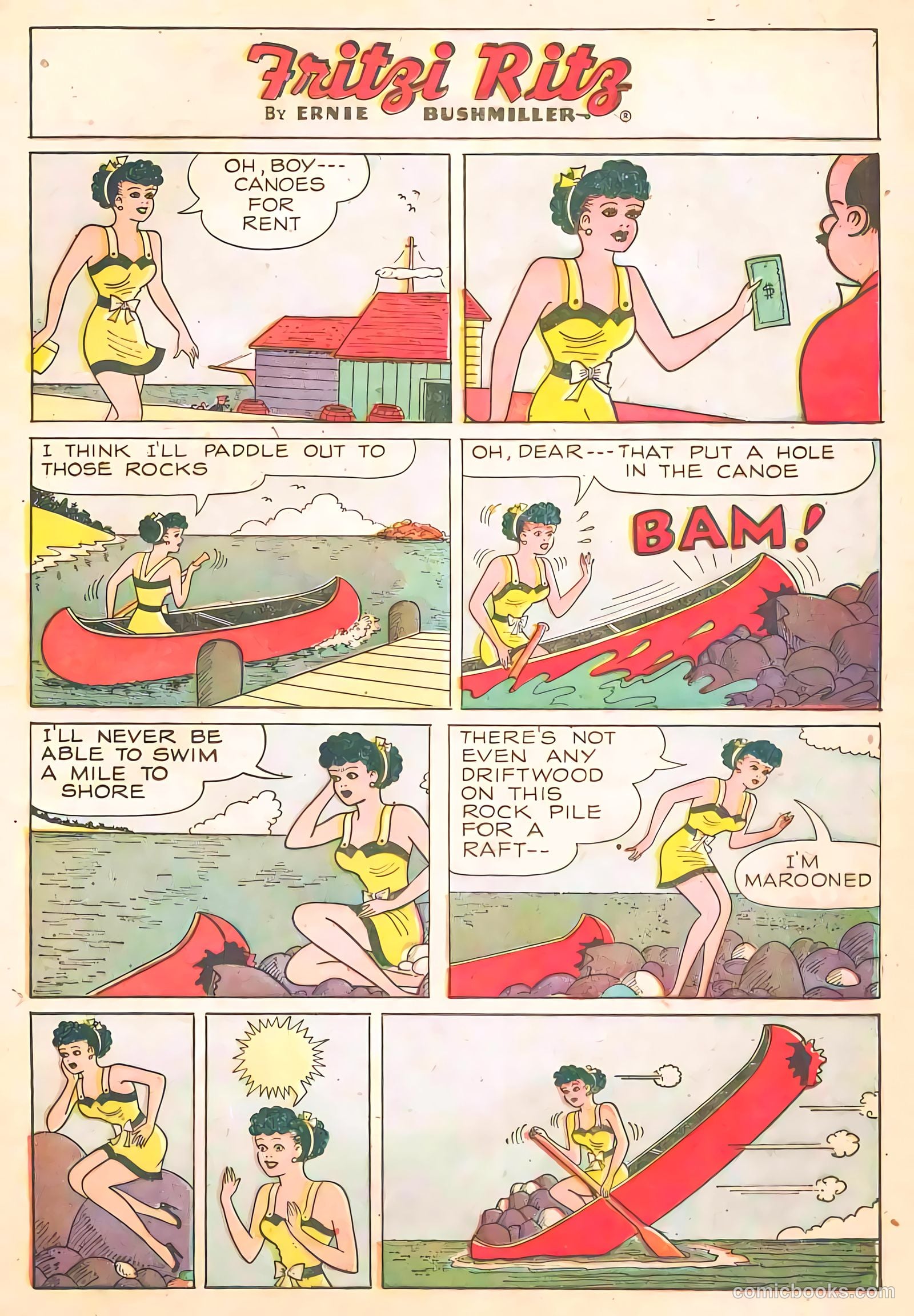 Fritzi Ritz #46 (1956) — page 11 of 27