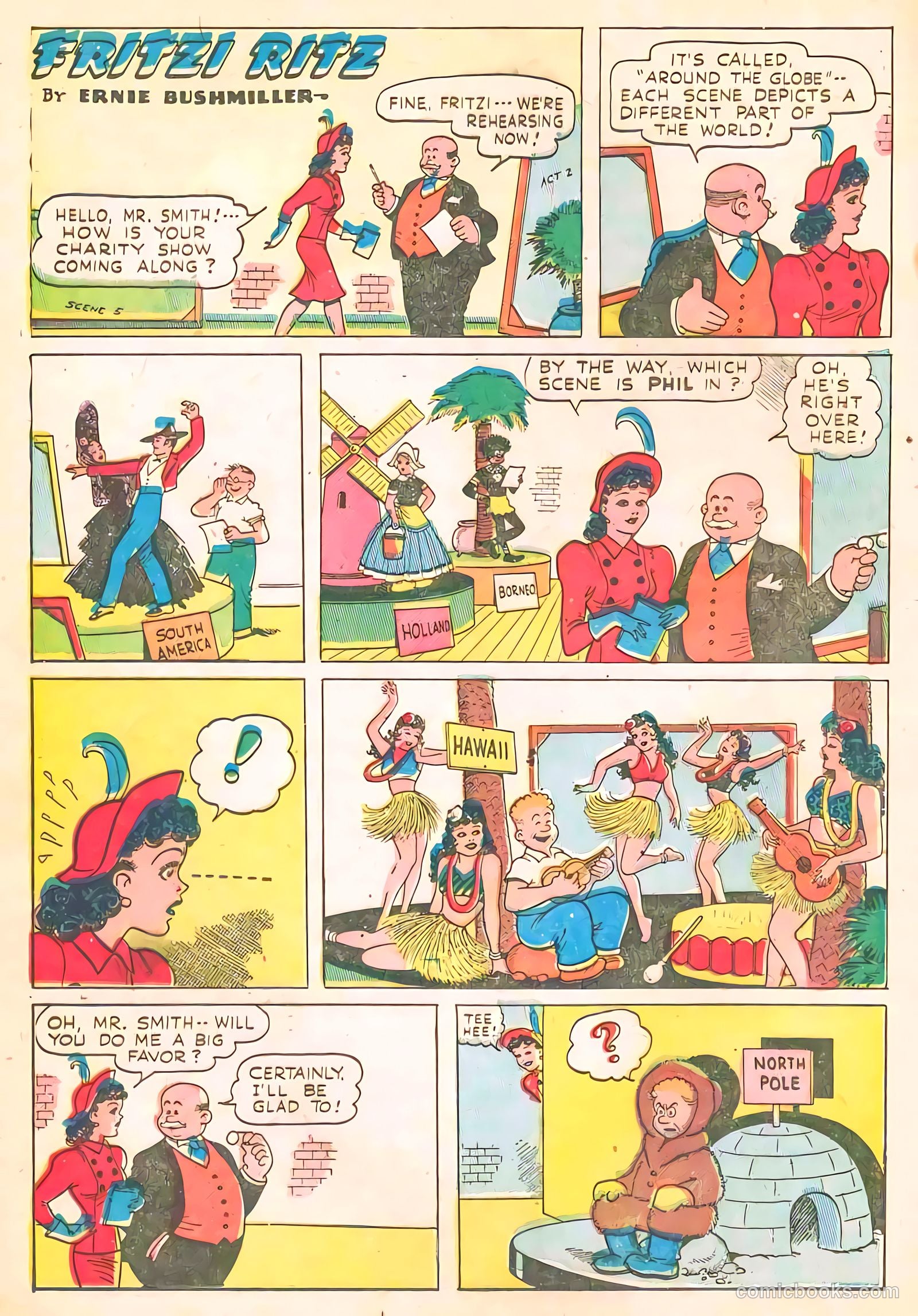 Fritzi Ritz #46 (1956) — page 13 of 27