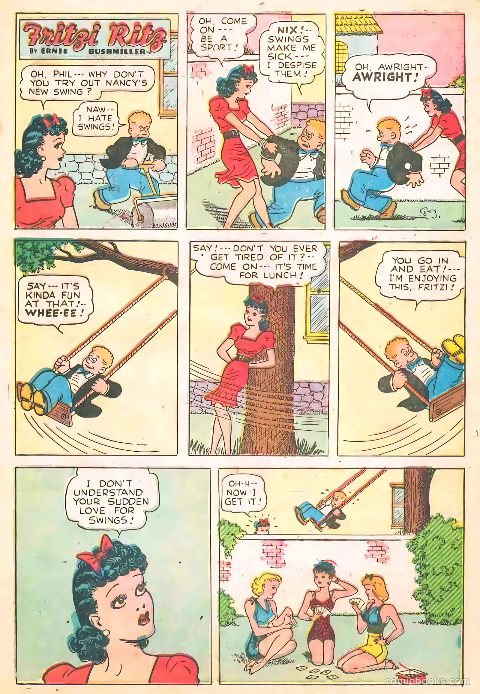 Fritzi Ritz #46 (1956) — page 14 of 27