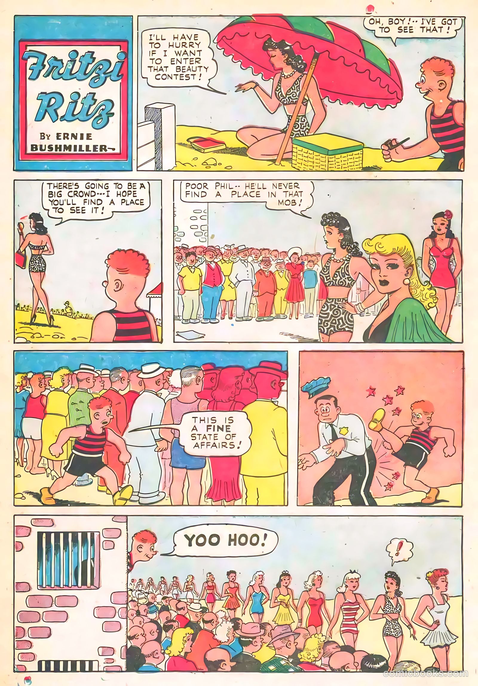 Fritzi Ritz #46 (1956) — page 15 of 27