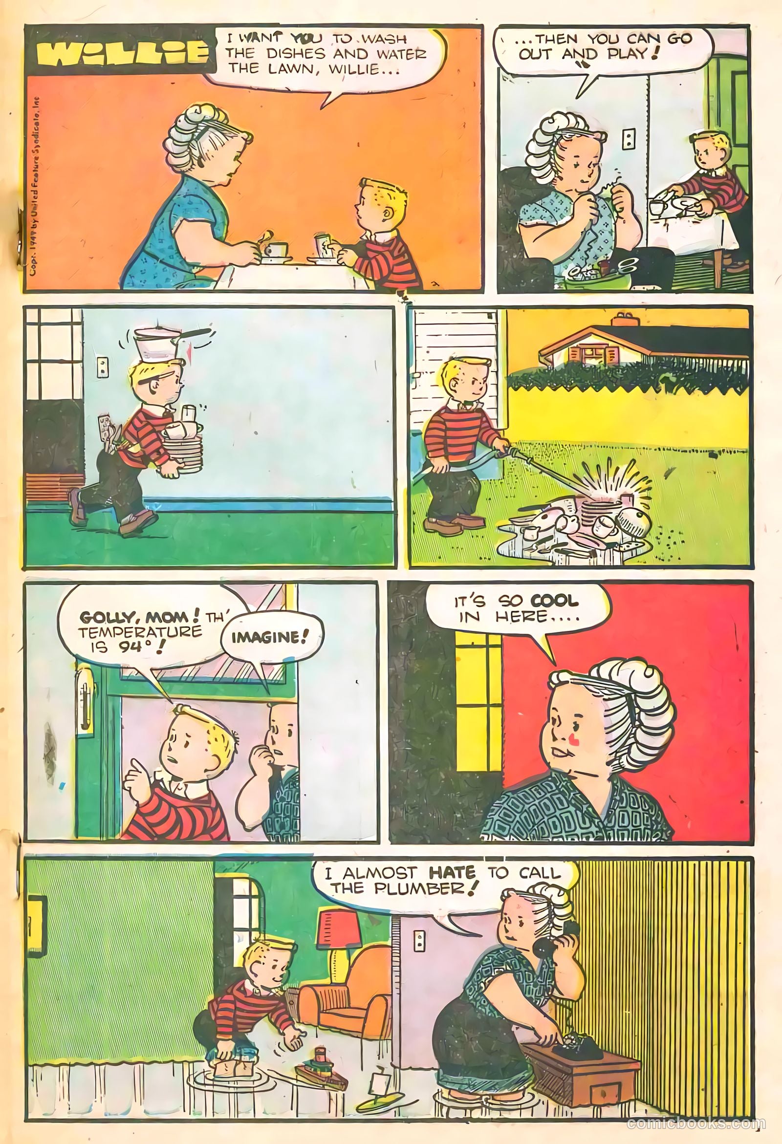 Fritzi Ritz #46 (1956) — page 19 of 27