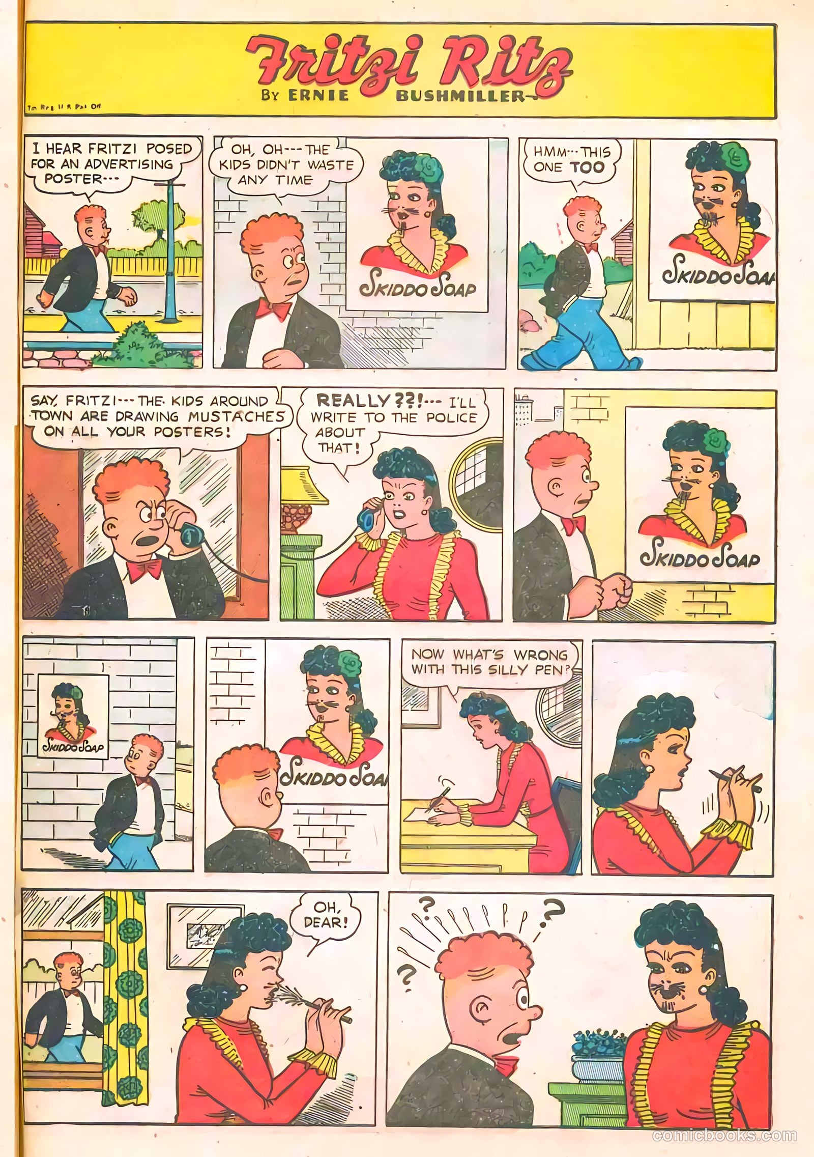 Fritzi Ritz #46 (1956) — page 22 of 27