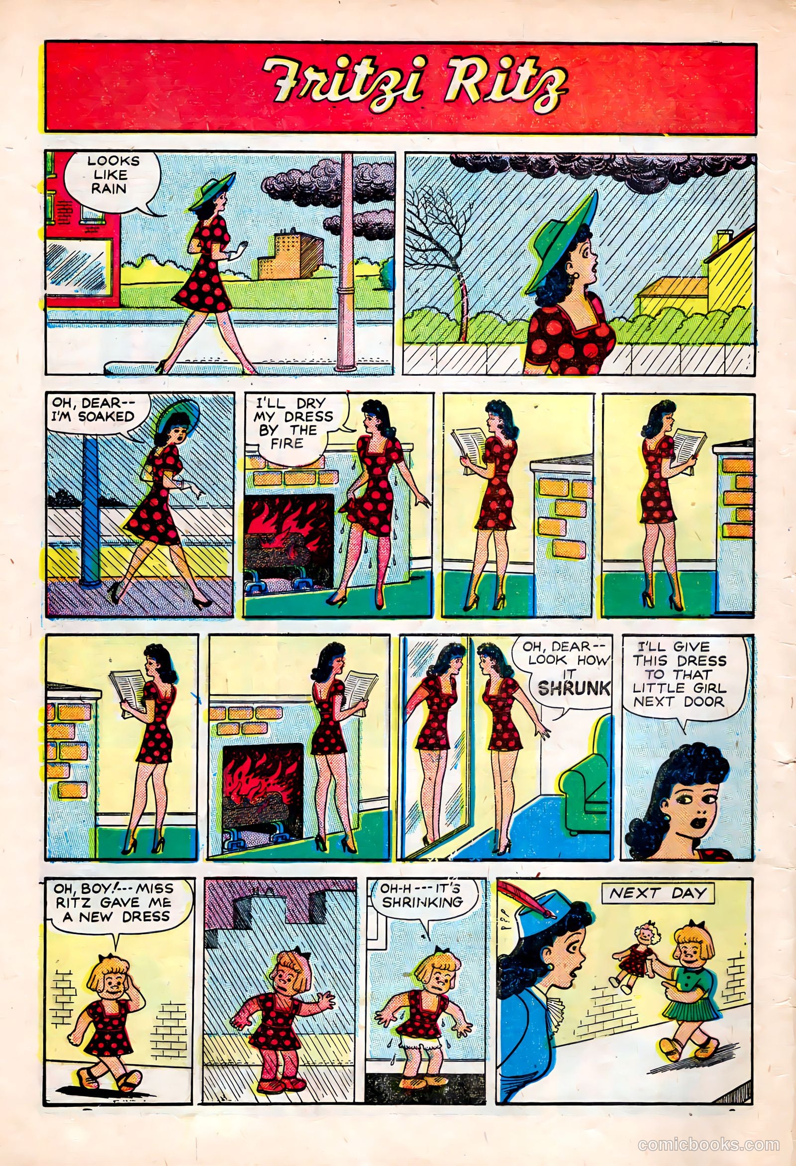 Fritzi Ritz #47 (1956) — page 4 of 27