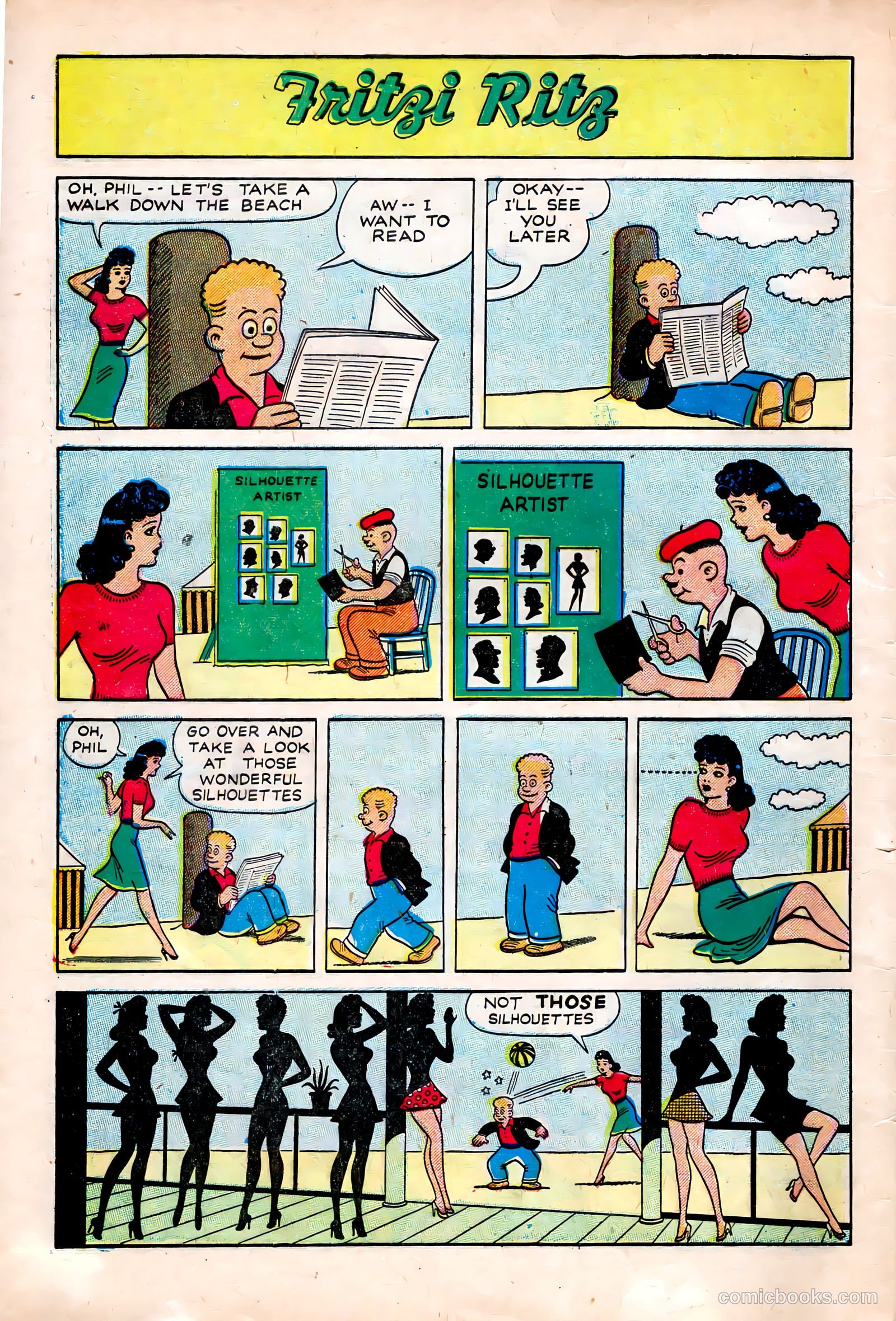 Fritzi Ritz #47 (1956) — page 6 of 27