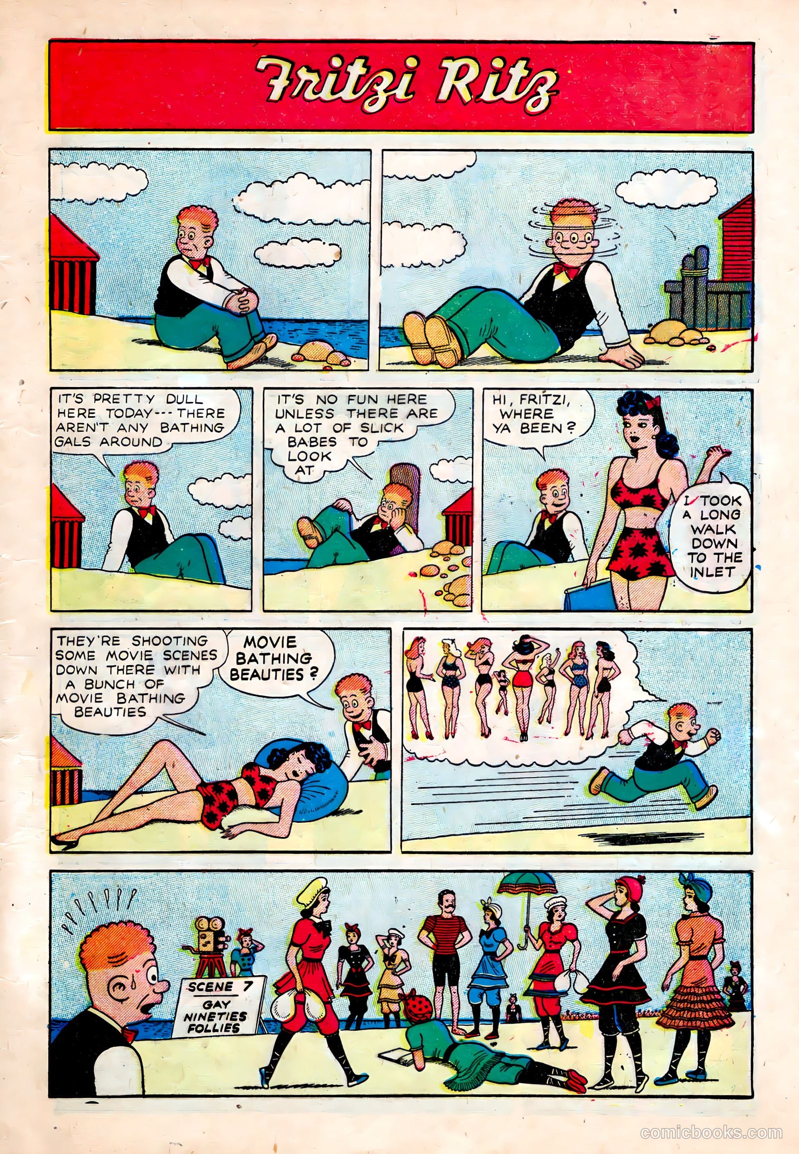 Fritzi Ritz #47 (1956) — page 7 of 27