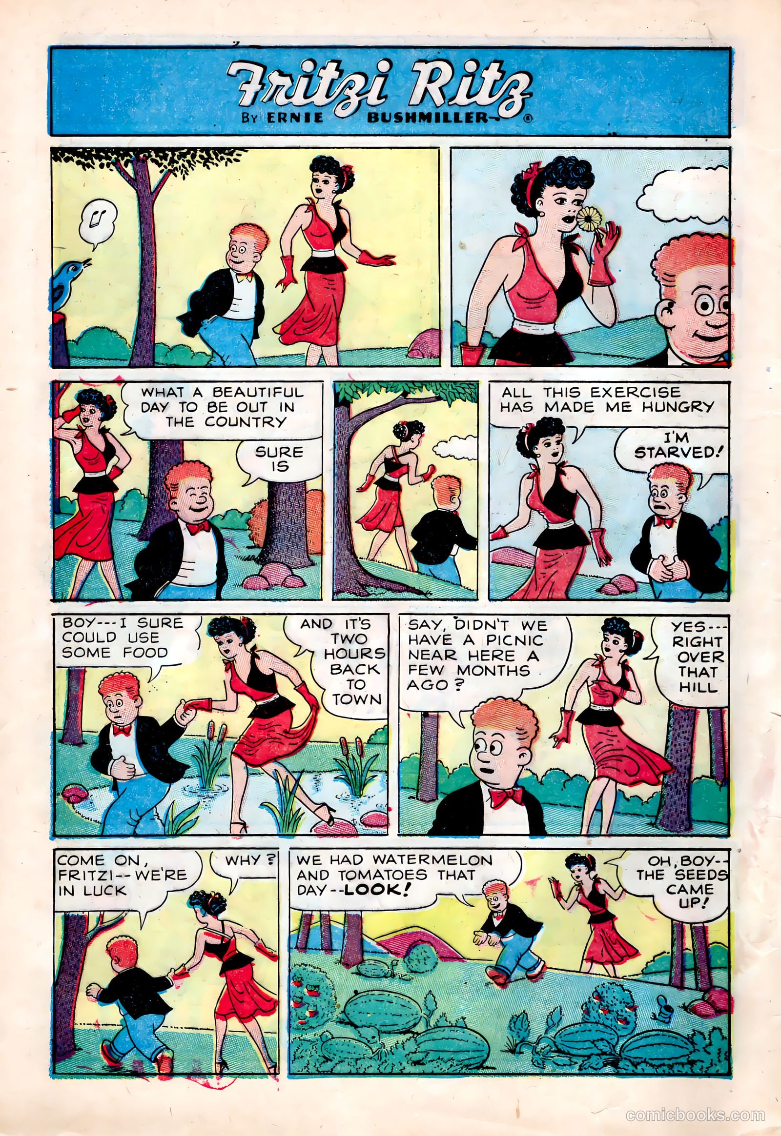 Fritzi Ritz #47 (1956) — page 8 of 27