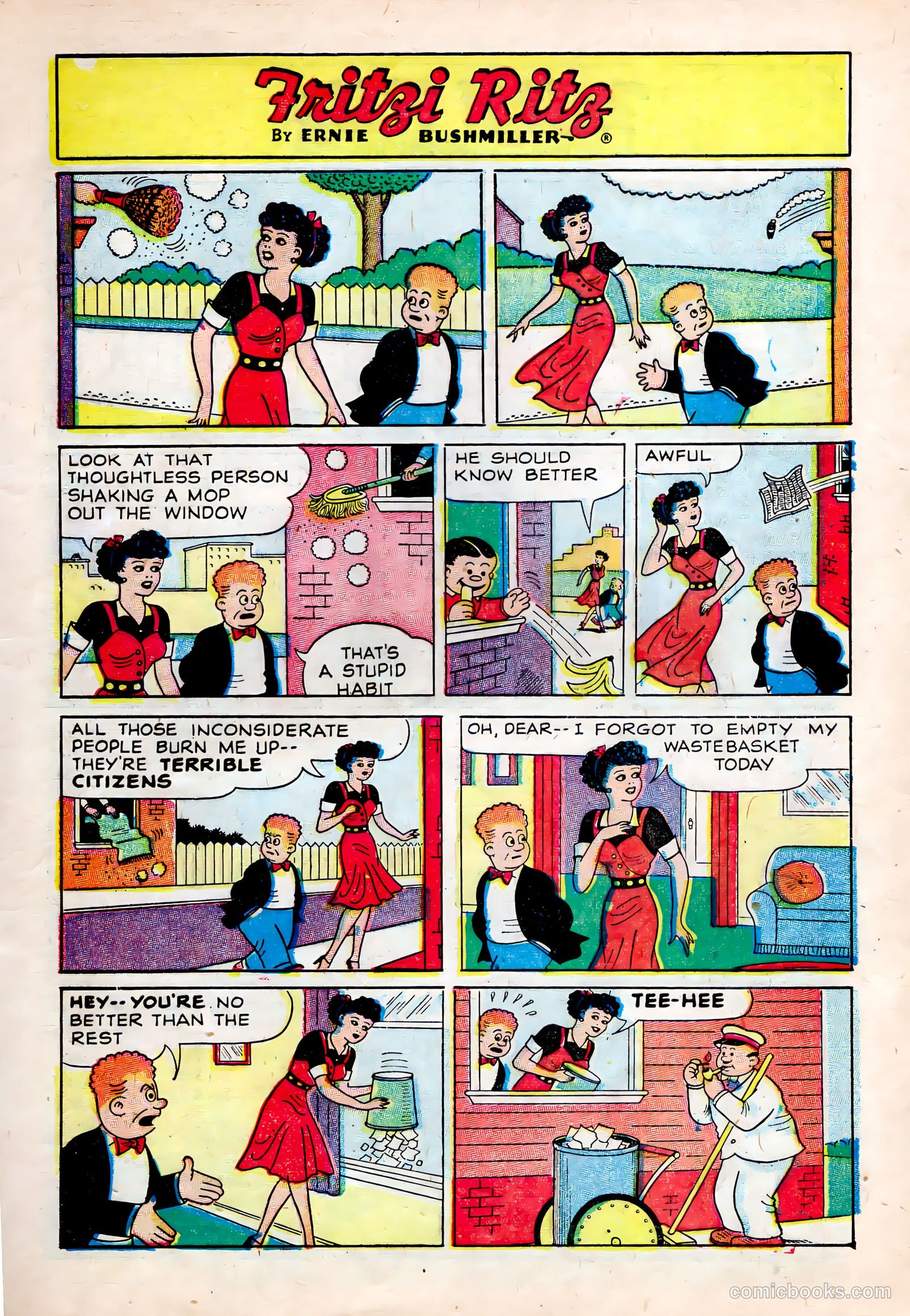 Fritzi Ritz #47 (1956) — page 9 of 27