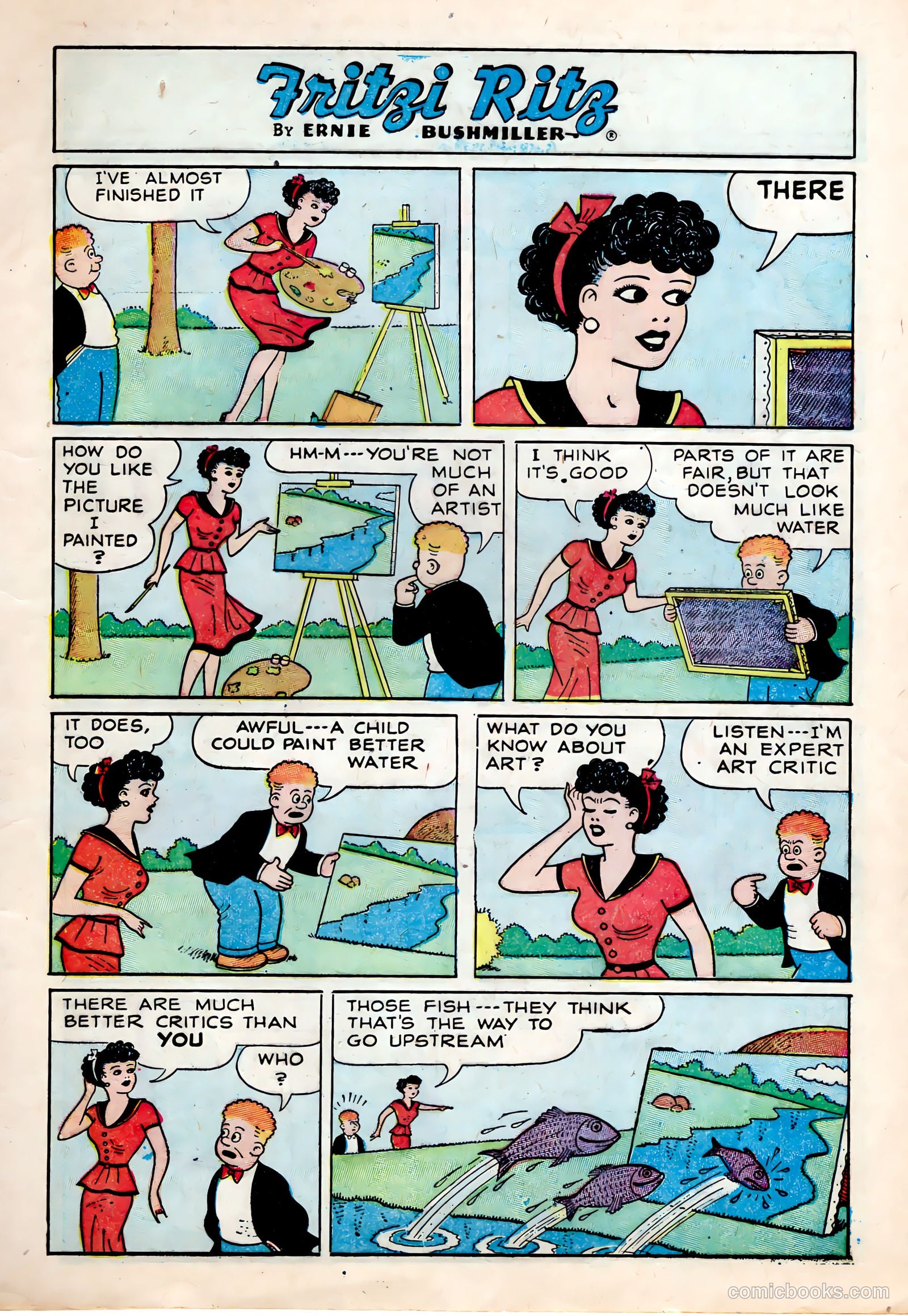 Fritzi Ritz #47 (1956) — page 11 of 27
