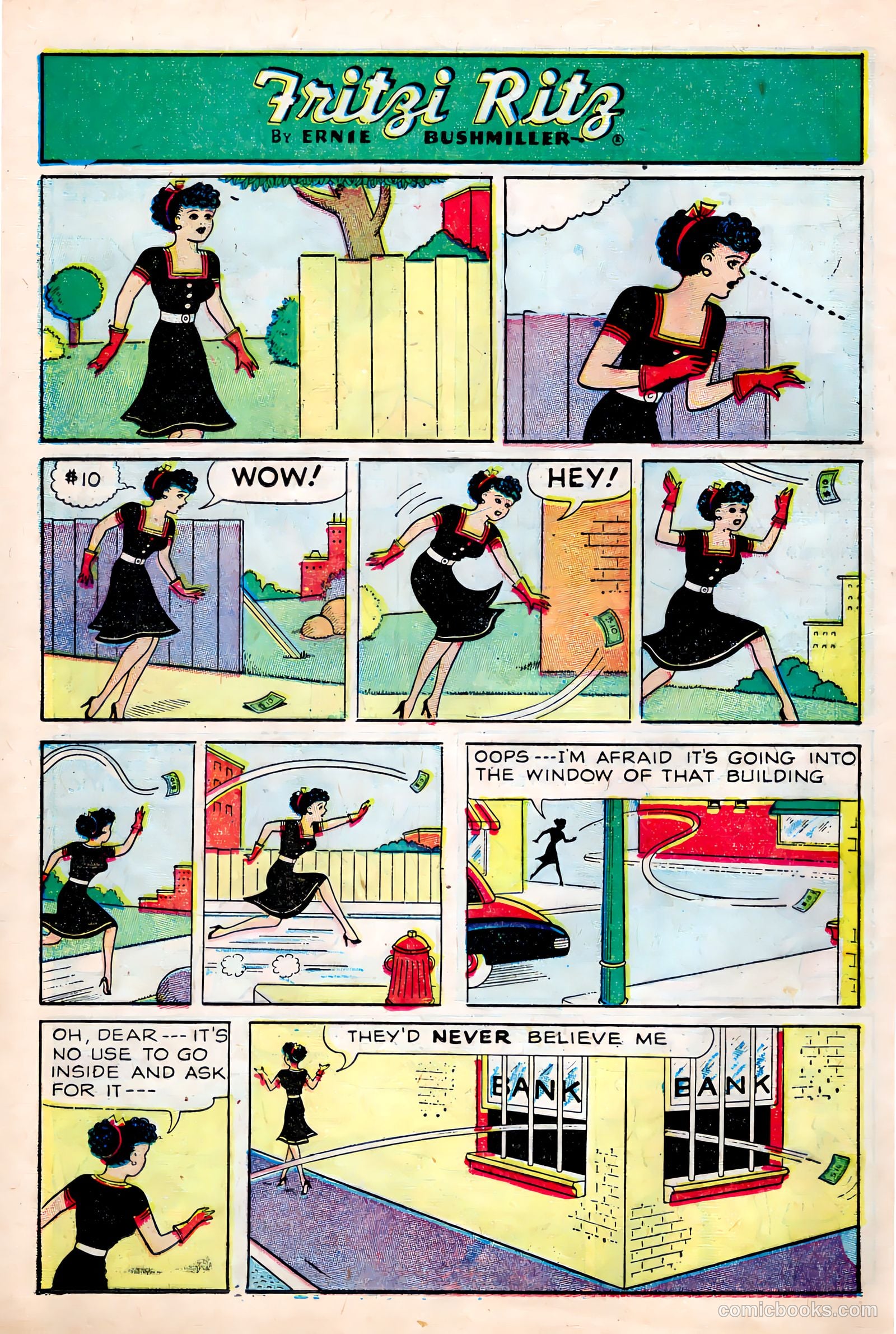 Fritzi Ritz #47 (1956) — page 12 of 27