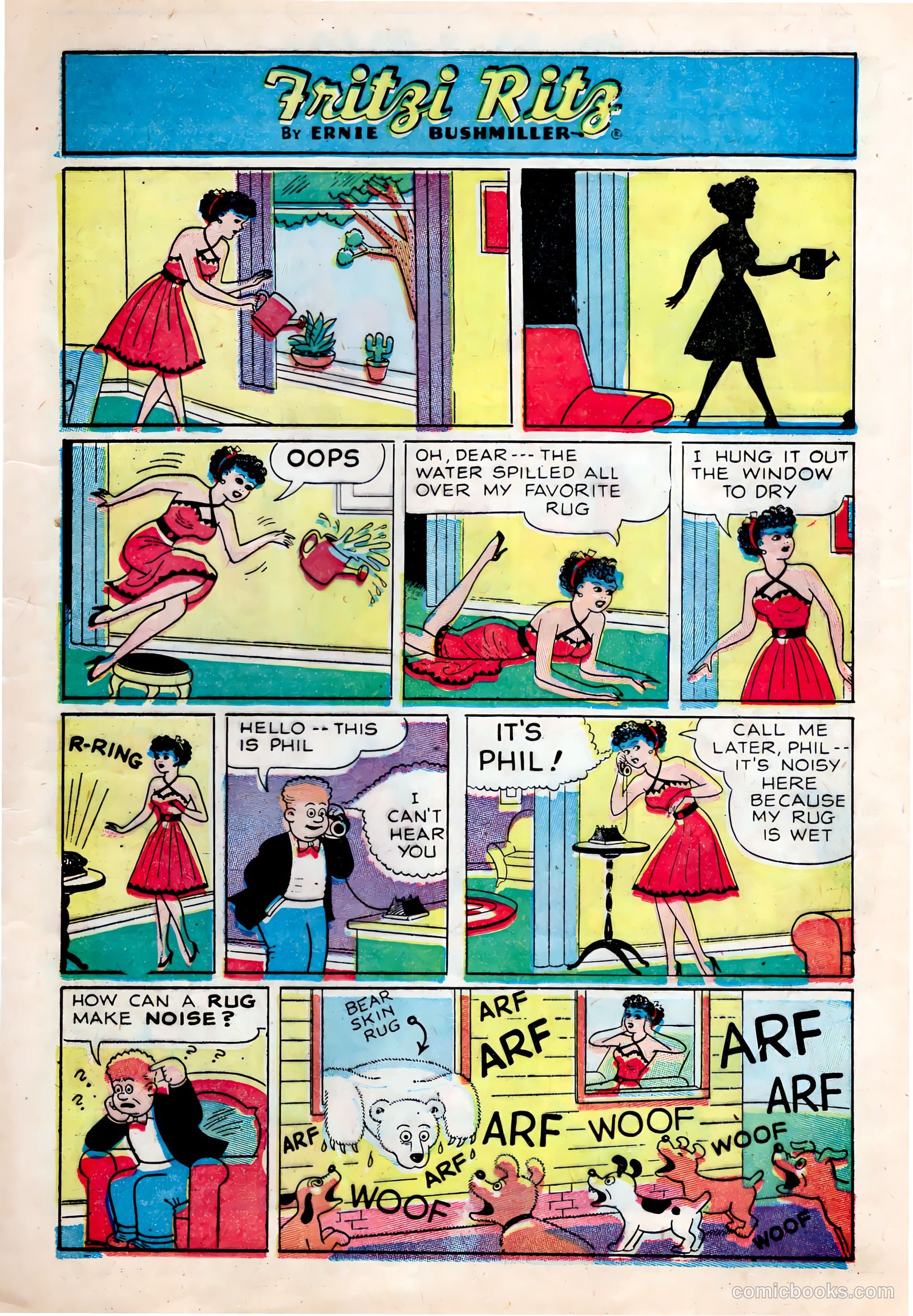 Fritzi Ritz #47 (1956) — page 13 of 27