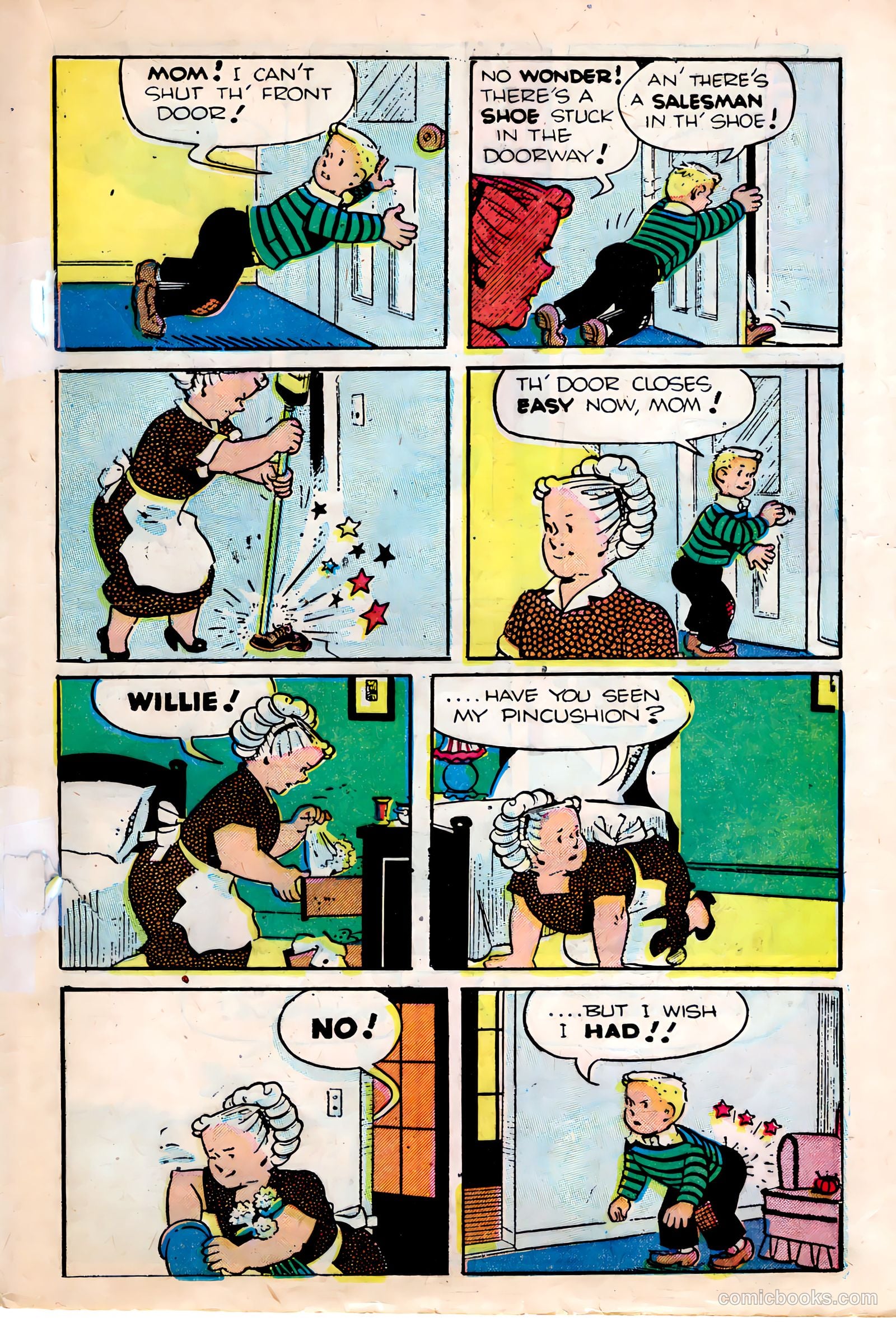 Fritzi Ritz #47 (1956) — page 19 of 27