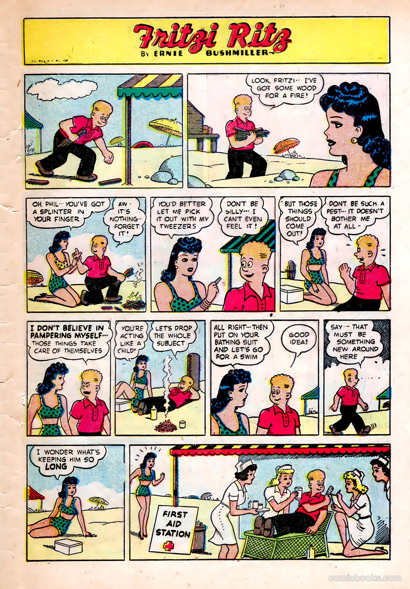 Fritzi Ritz #47 (1956) — page 24 of 27