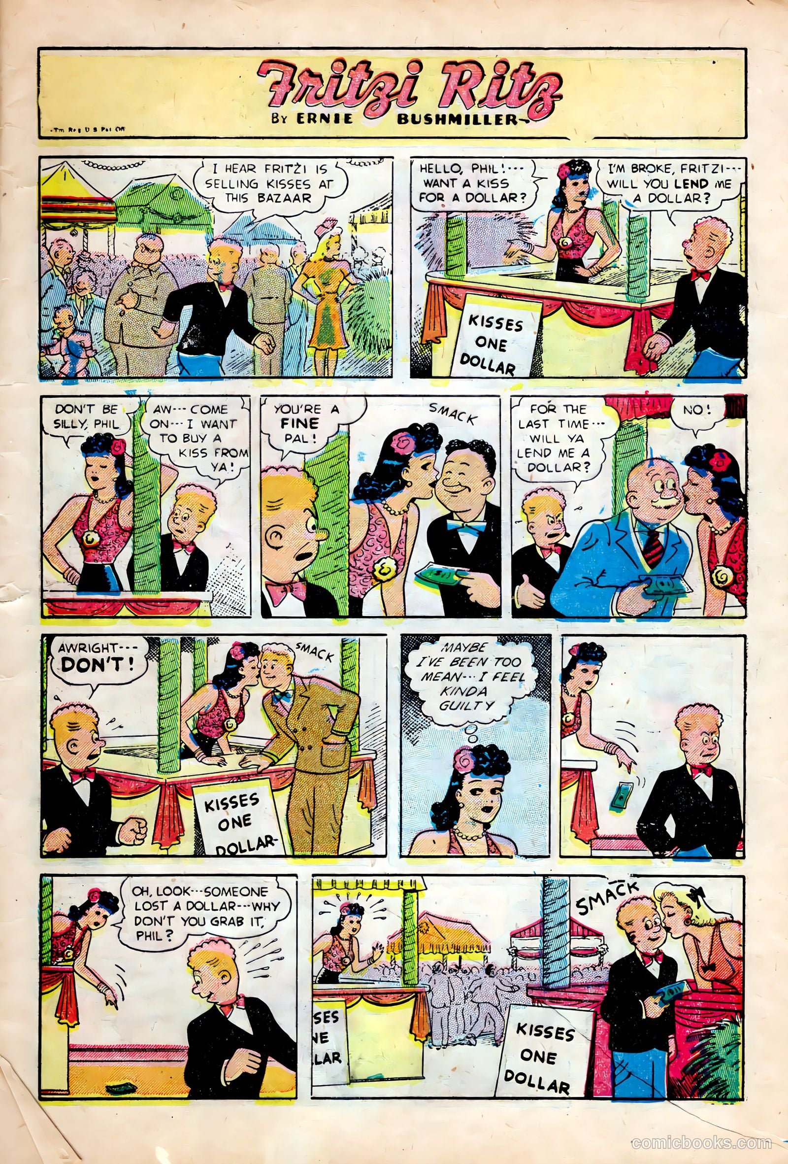 Fritzi Ritz #48 (1956) — page 5 of 27