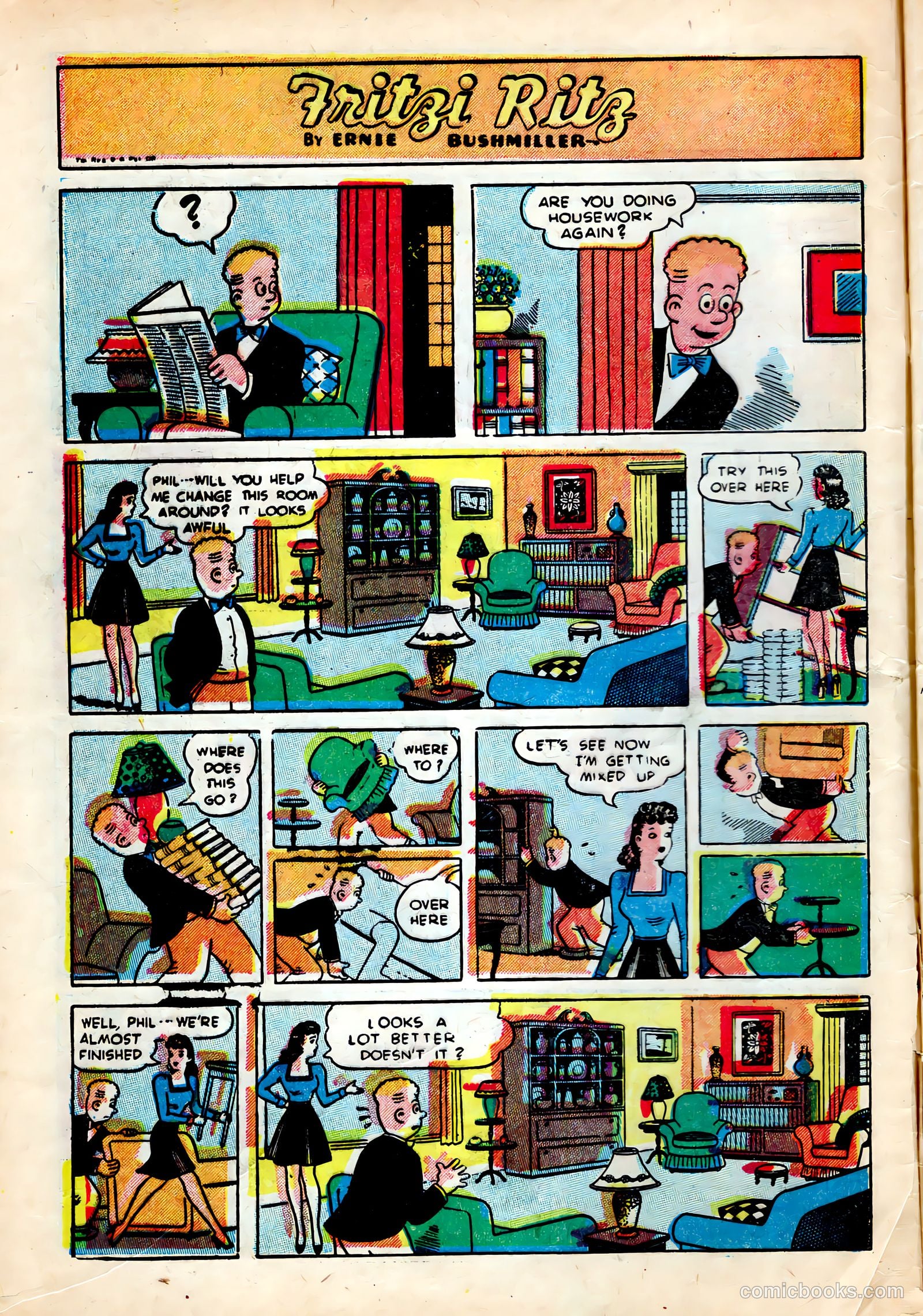 Fritzi Ritz #48 (1956) — page 6 of 27