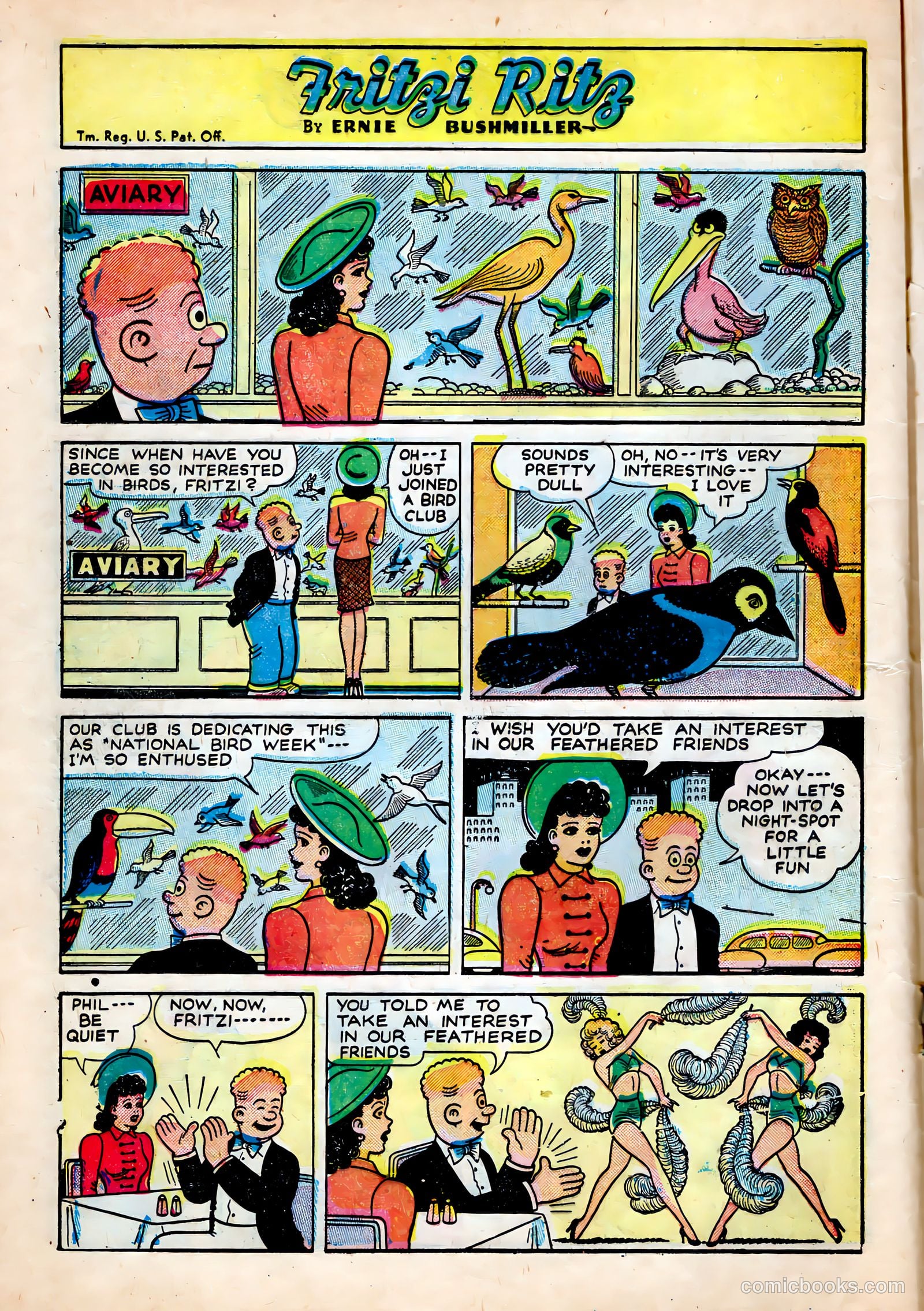 Fritzi Ritz #48 (1956) — page 16 of 27