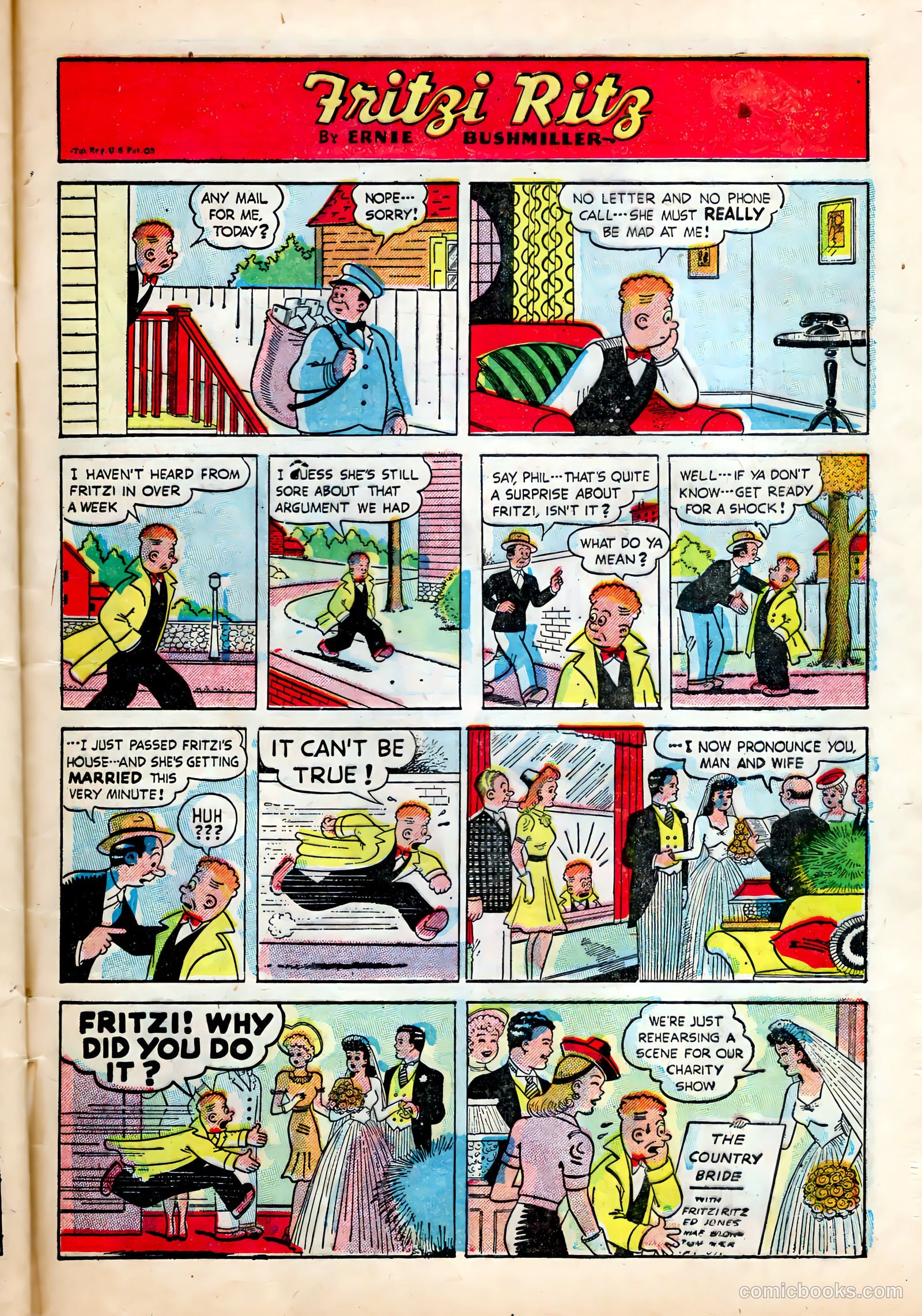 Fritzi Ritz #48 (1956) — page 22 of 27