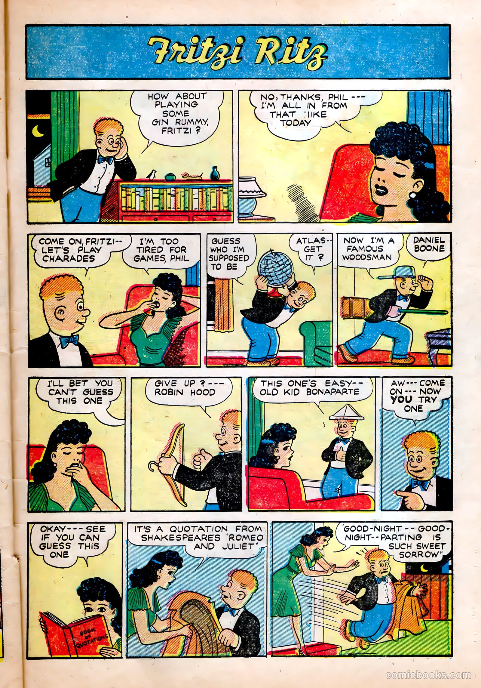 Fritzi Ritz #48 (1956) — page 24 of 27
