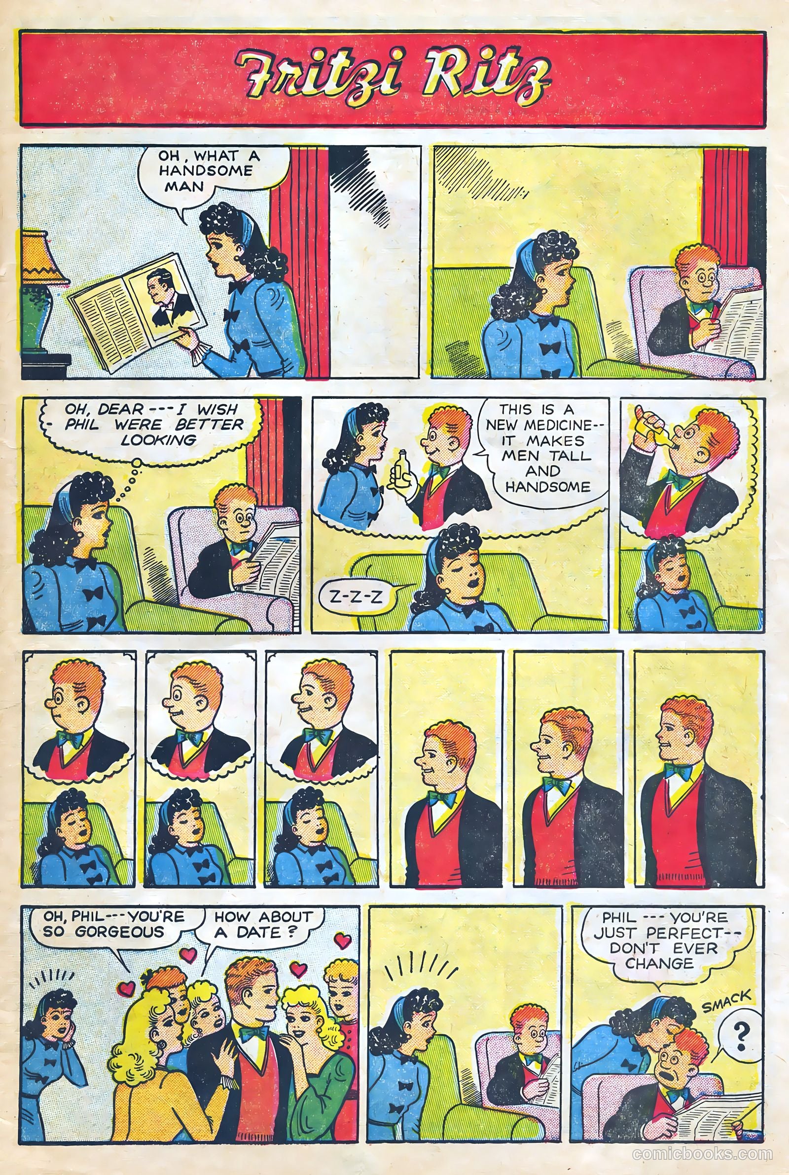 Fritzi Ritz #49 (1956) — page 5 of 28
