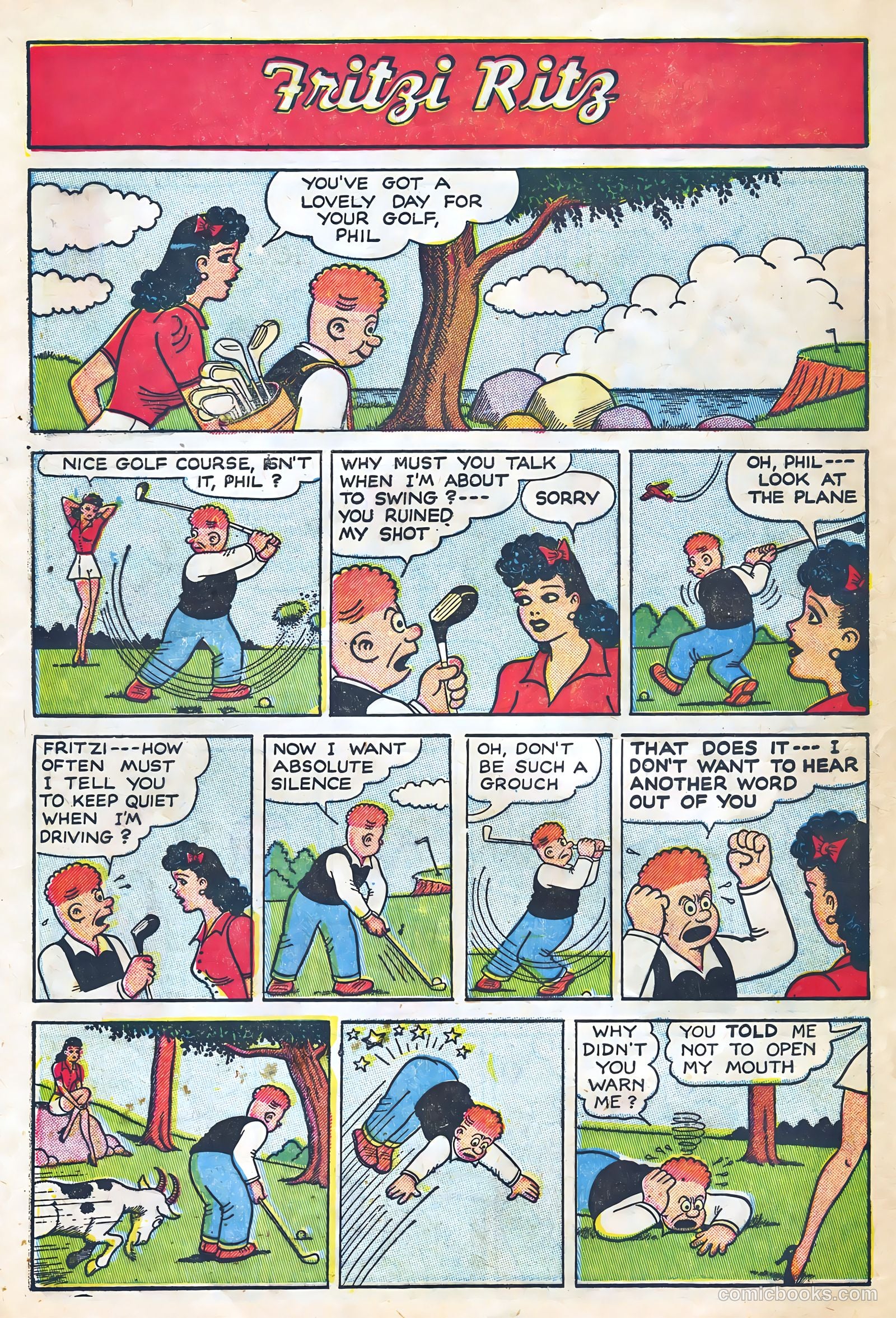 Fritzi Ritz #49 (1956) — page 6 of 28