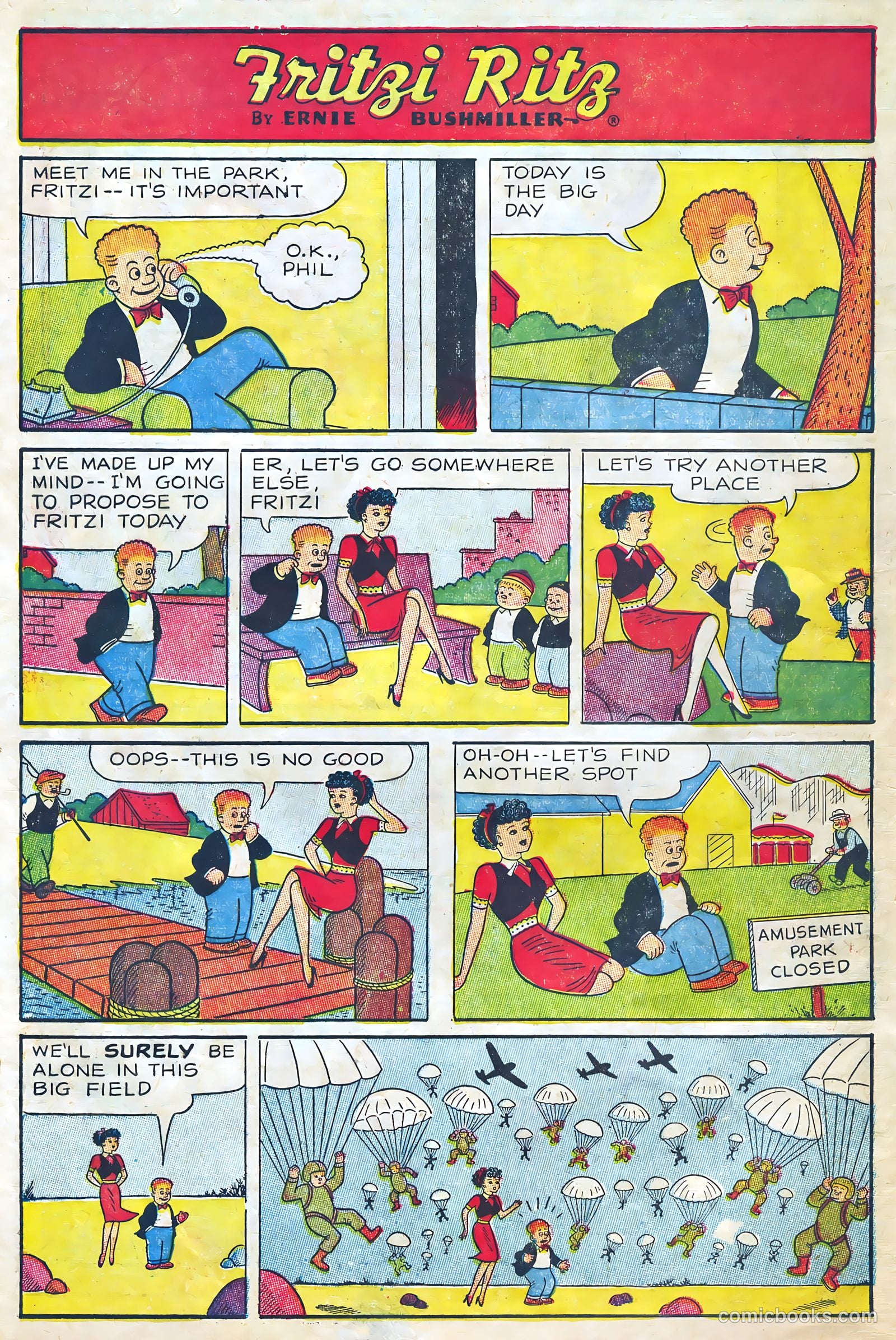 Fritzi Ritz #49 (1956) — page 8 of 28