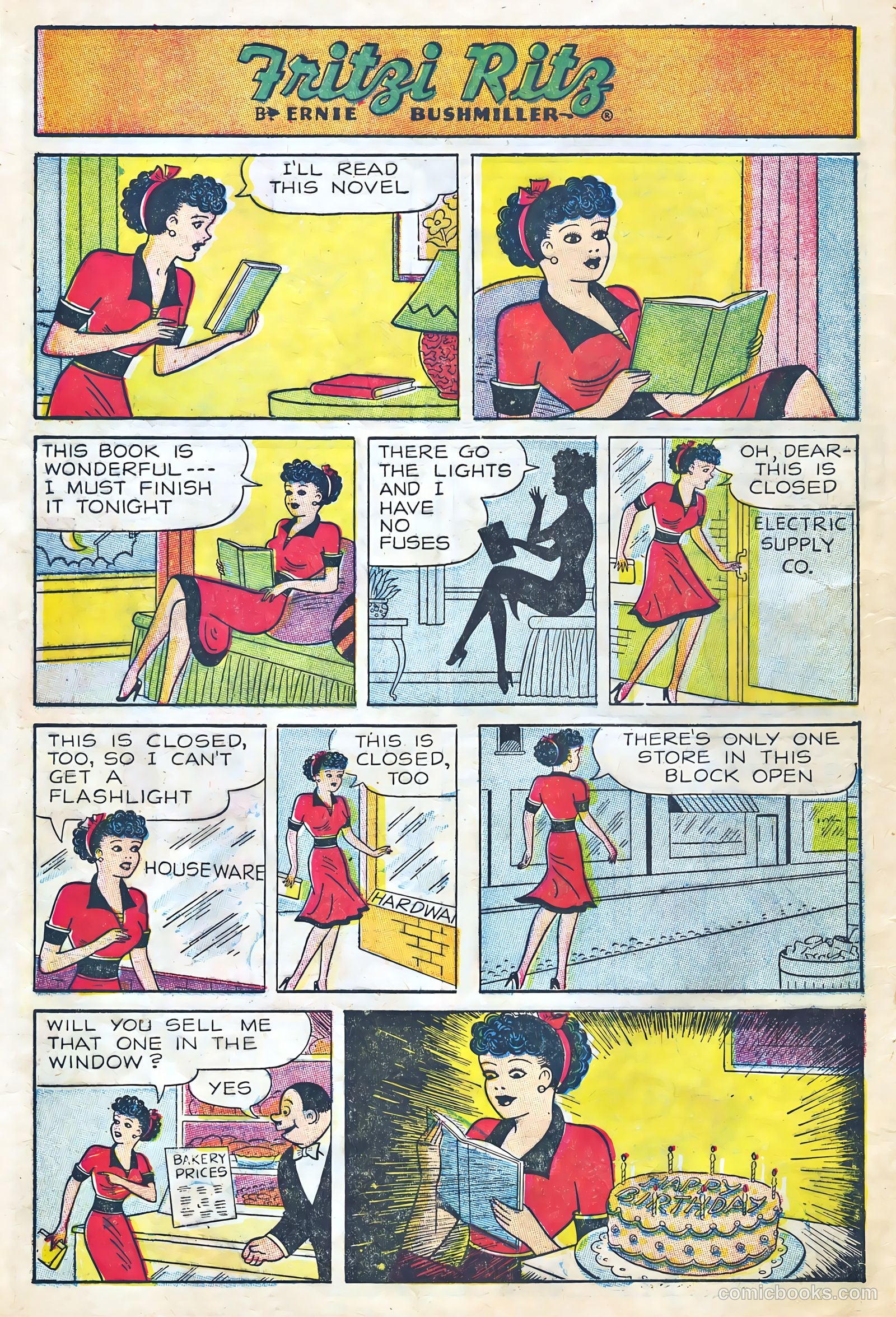 Fritzi Ritz #49 (1956) — page 10 of 28