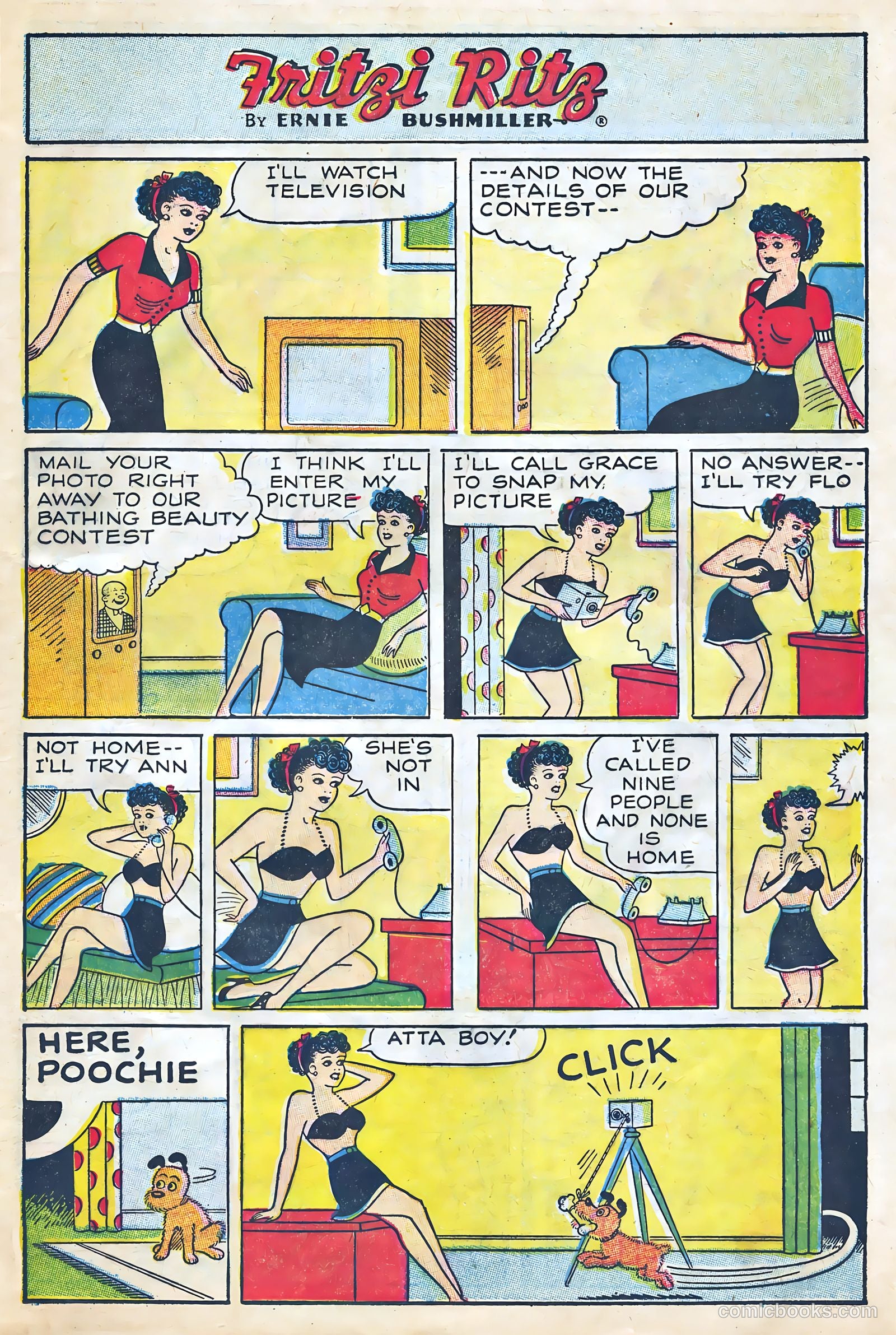 Fritzi Ritz #49 (1956) — page 11 of 28