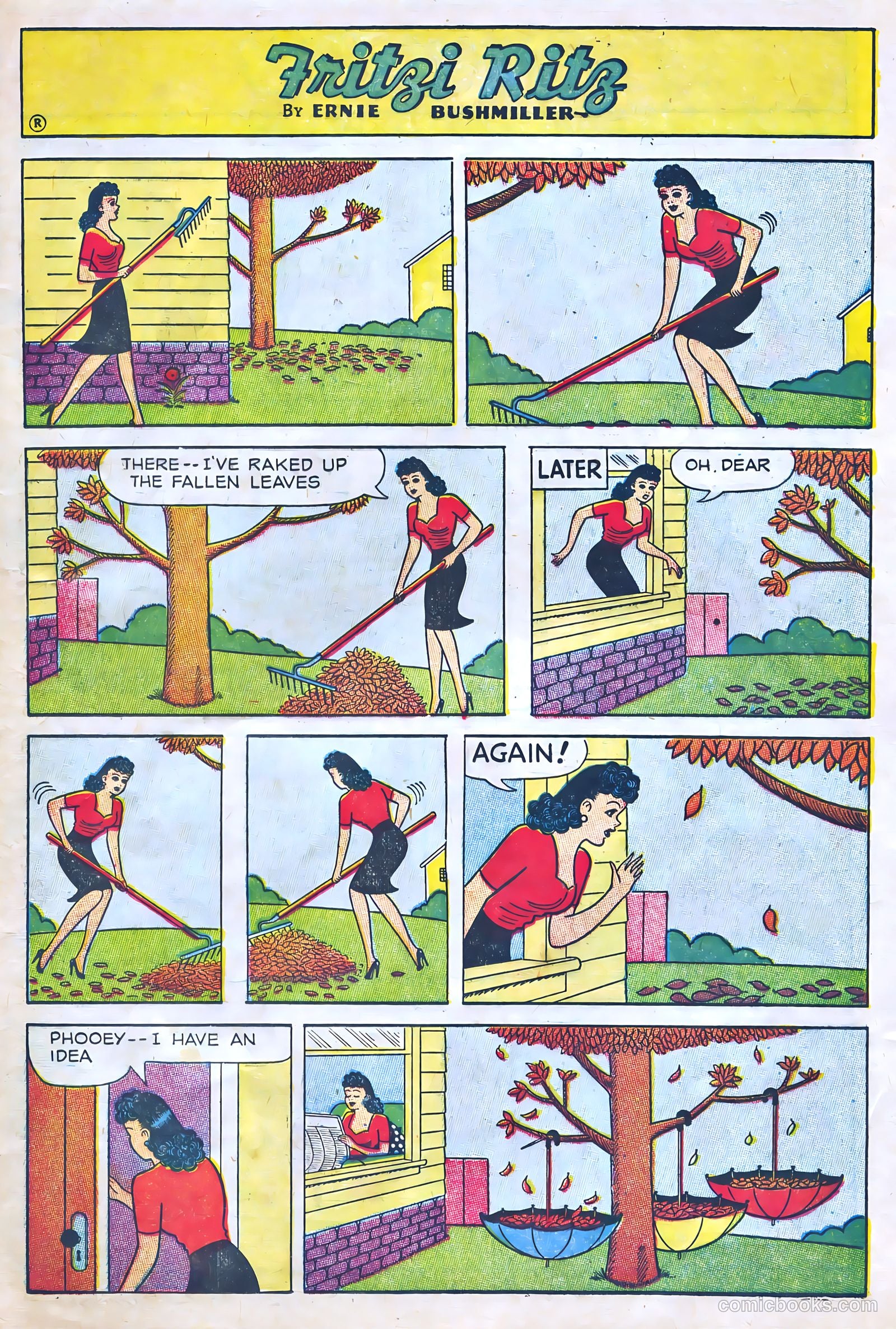 Fritzi Ritz #49 (1956) — page 13 of 28