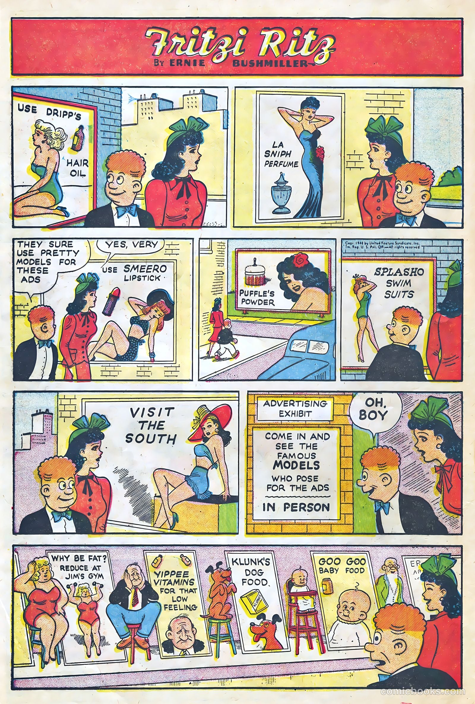 Fritzi Ritz #49 (1956) — page 14 of 28