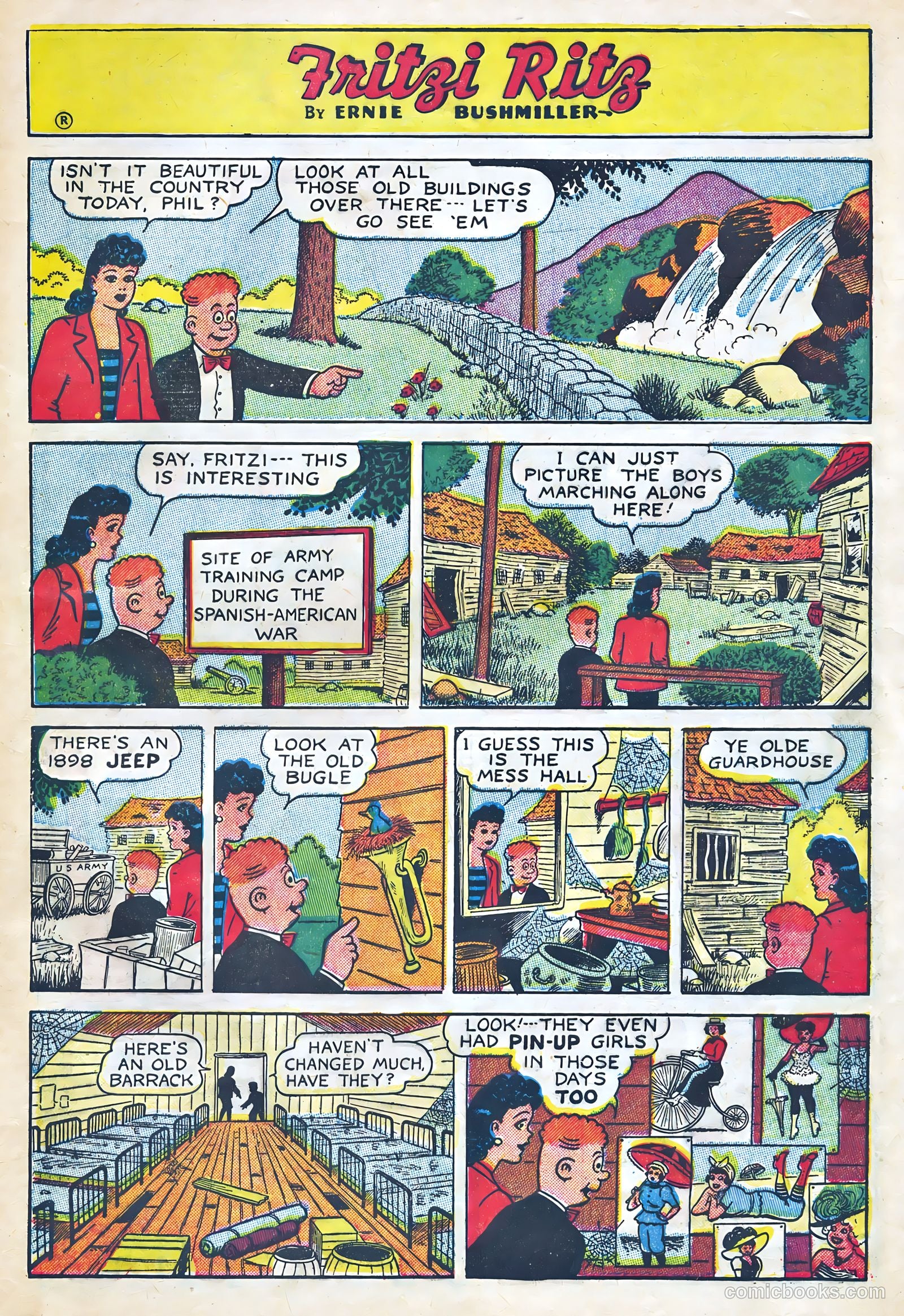 Fritzi Ritz #49 (1956) — page 22 of 28