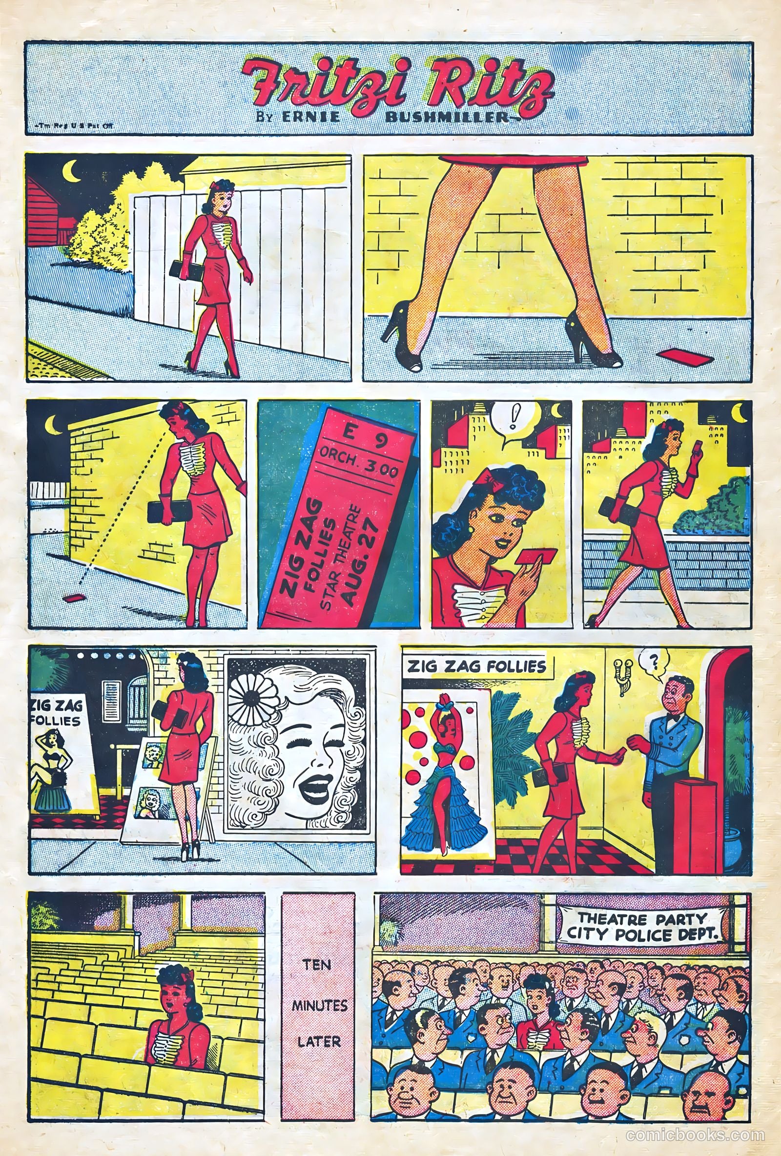 Fritzi Ritz #49 (1956) — page 23 of 28