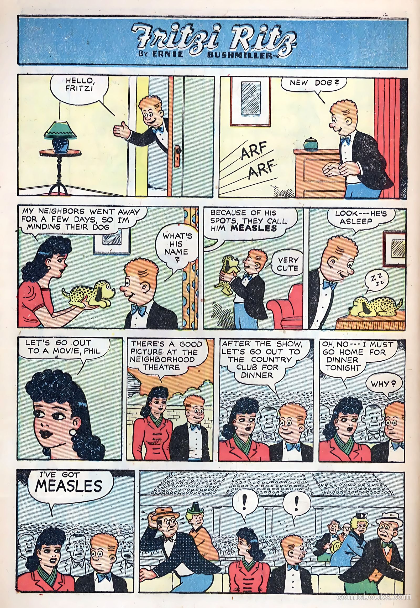 Fritzi Ritz #5 (1949) — page 4 of 36