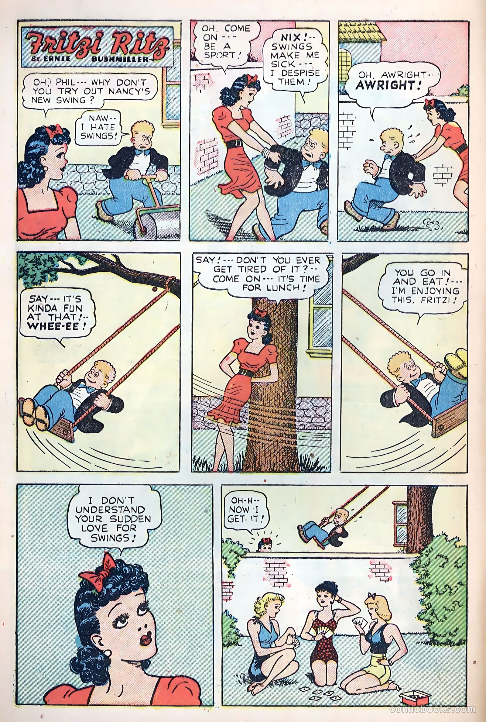 Fritzi Ritz #5 (1949) — page 8 of 36