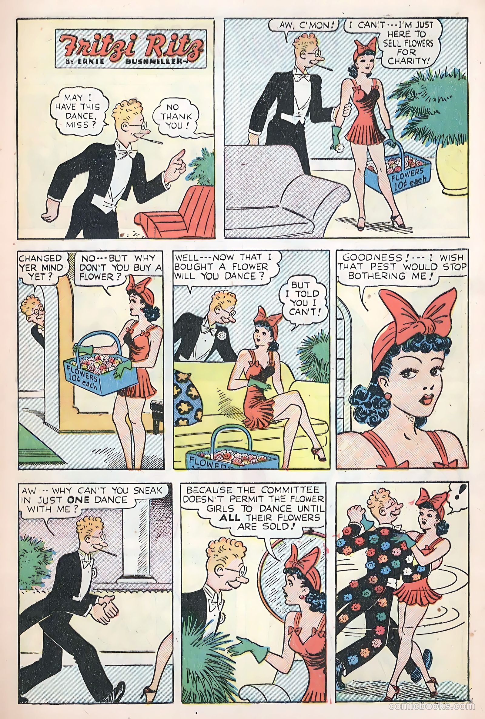 Fritzi Ritz #5 (1949) — page 9 of 36