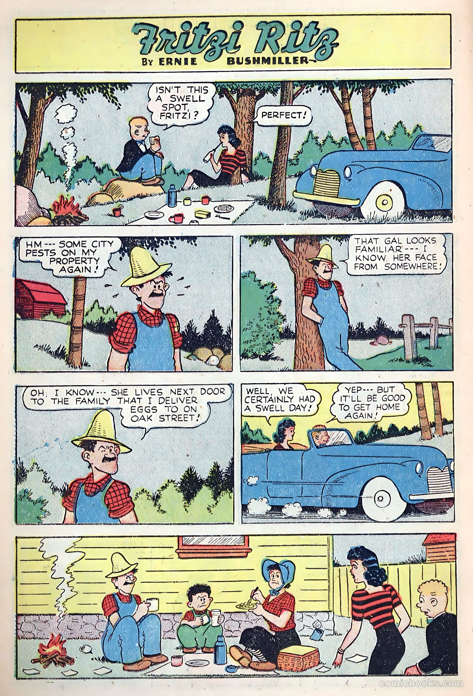 Fritzi Ritz #5 (1949) — page 14 of 36