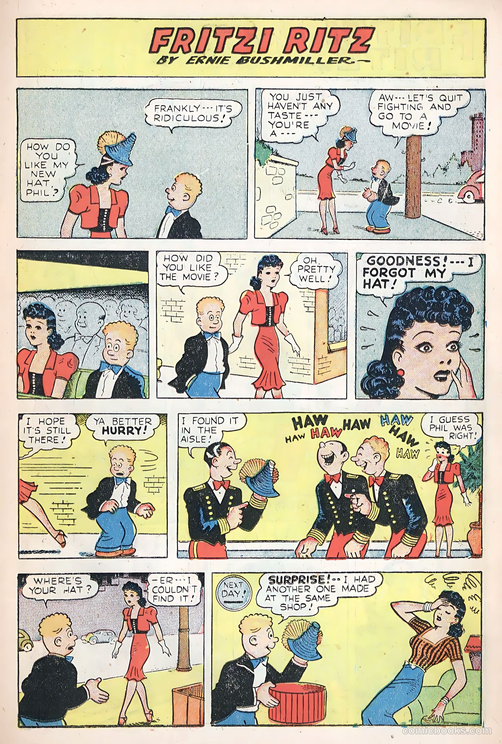 Fritzi Ritz #5 (1949) — page 15 of 36