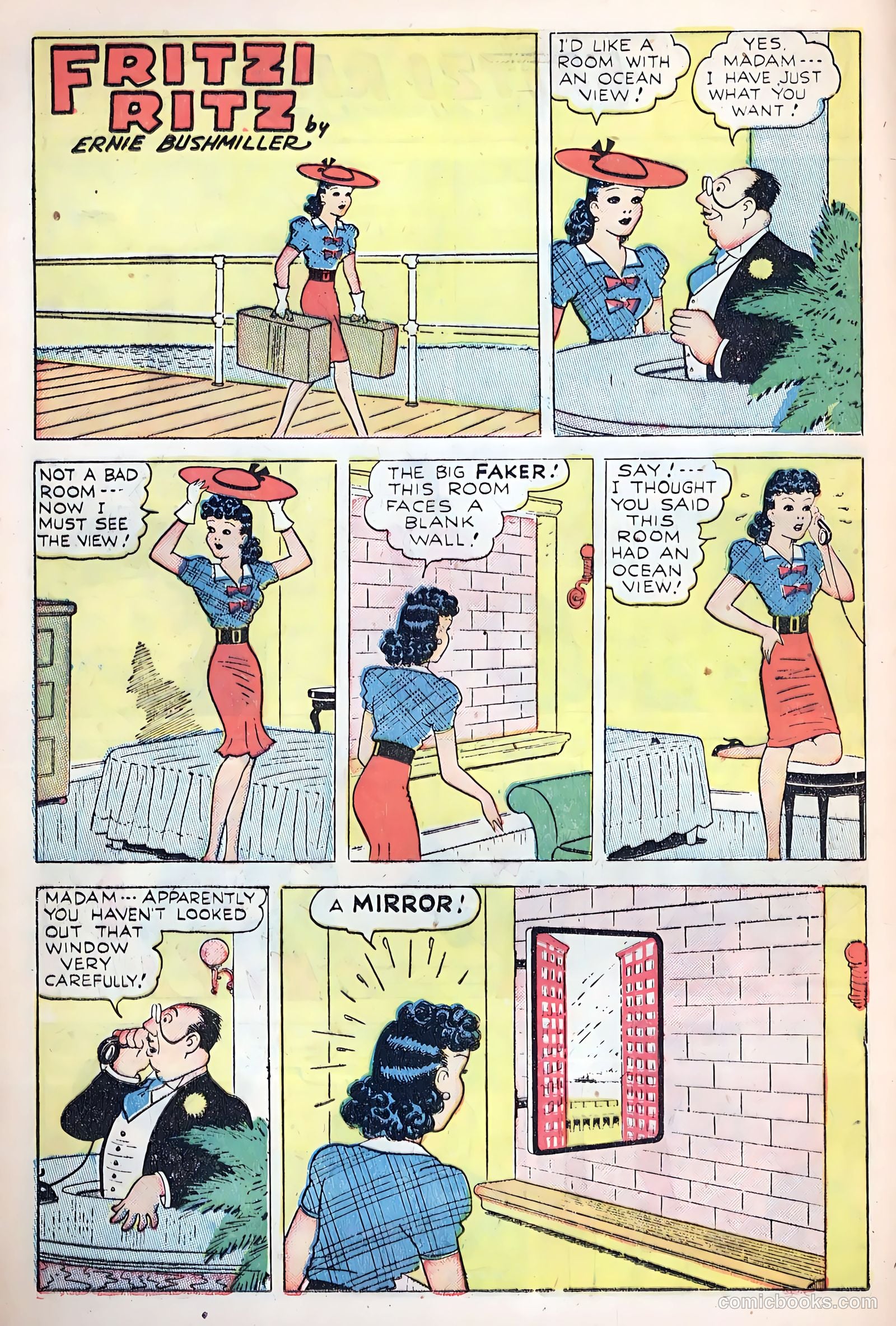 Fritzi Ritz #5 (1949) — page 16 of 36