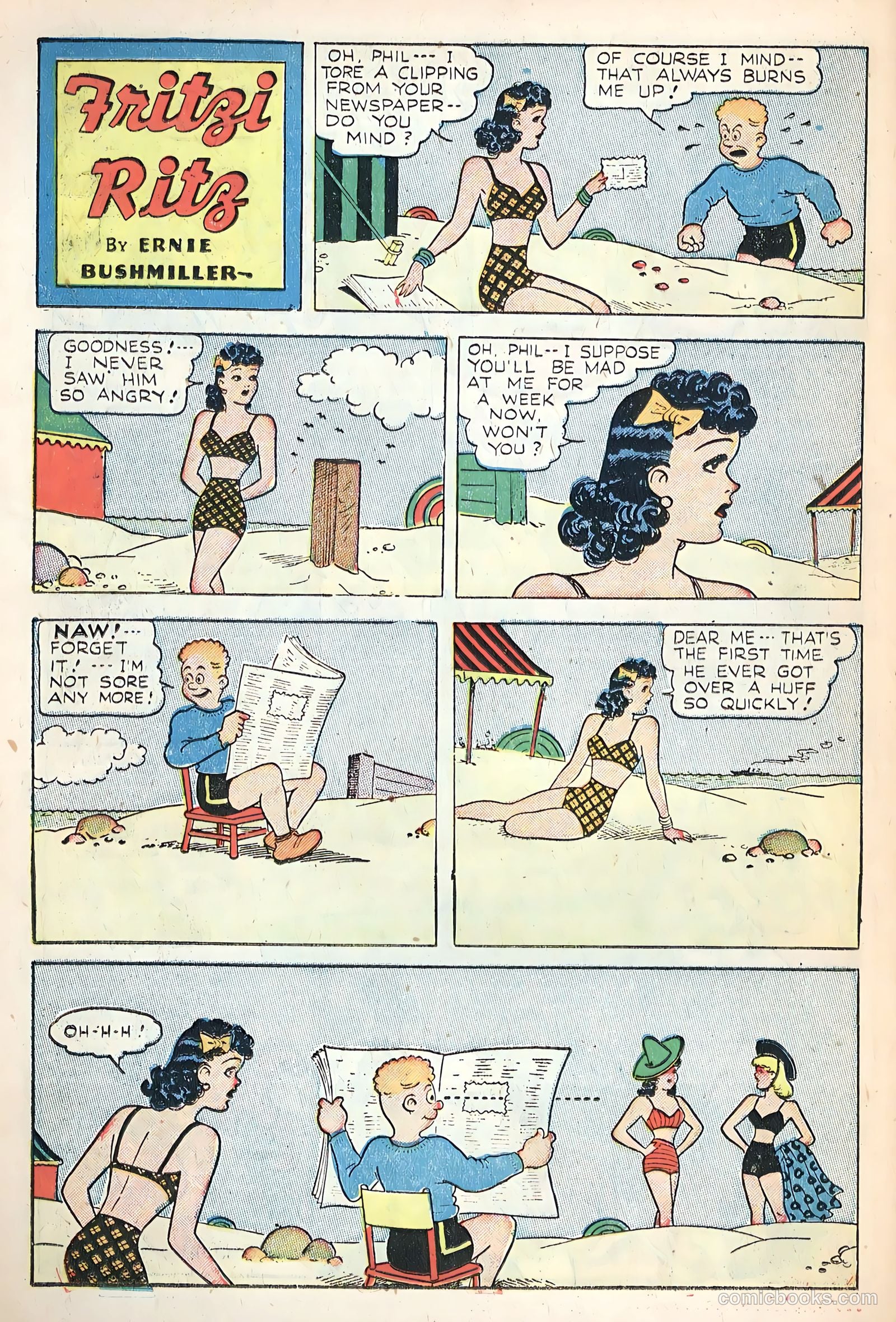 Fritzi Ritz #5 (1949) — page 22 of 36