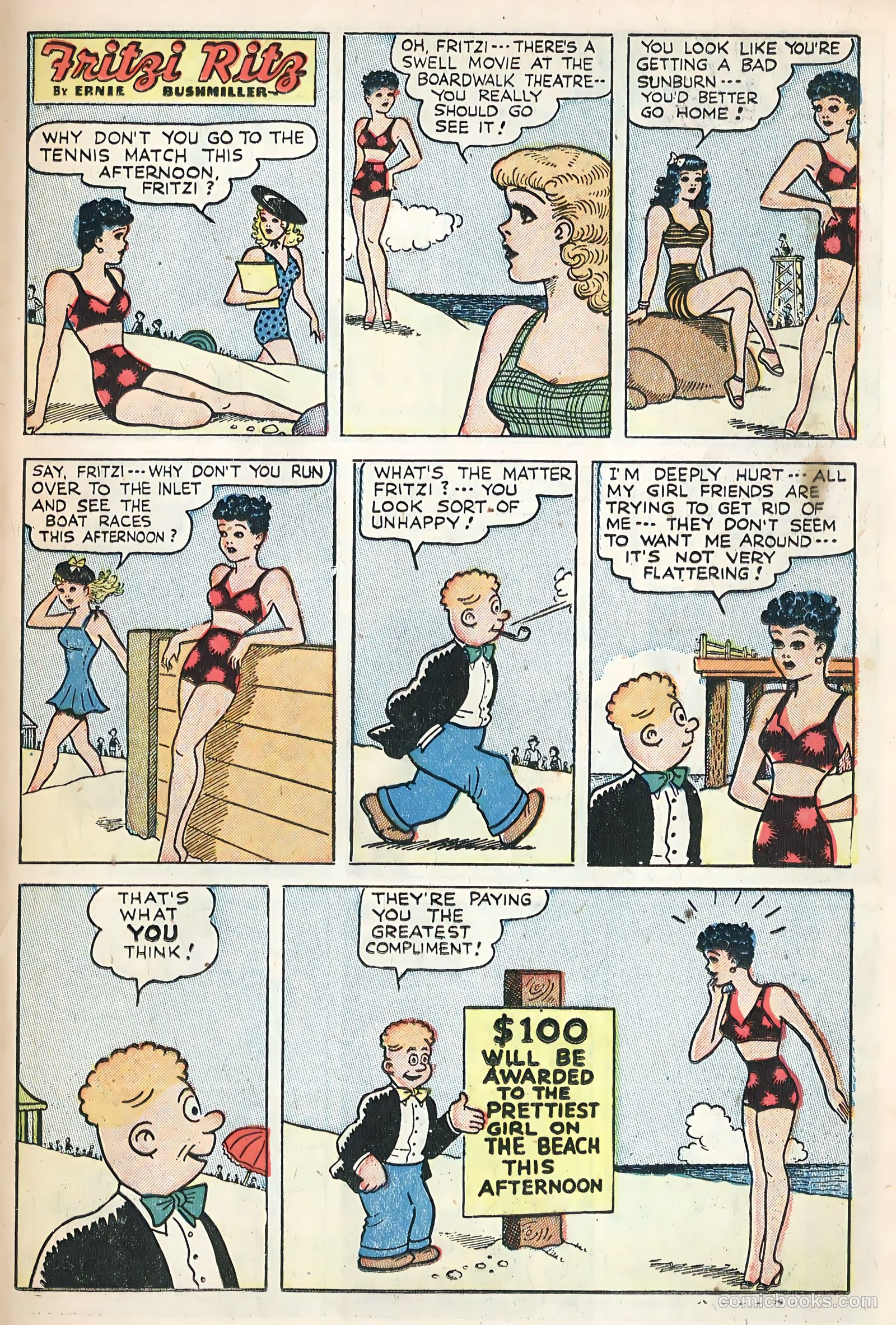 Fritzi Ritz #5 (1949) — page 23 of 36