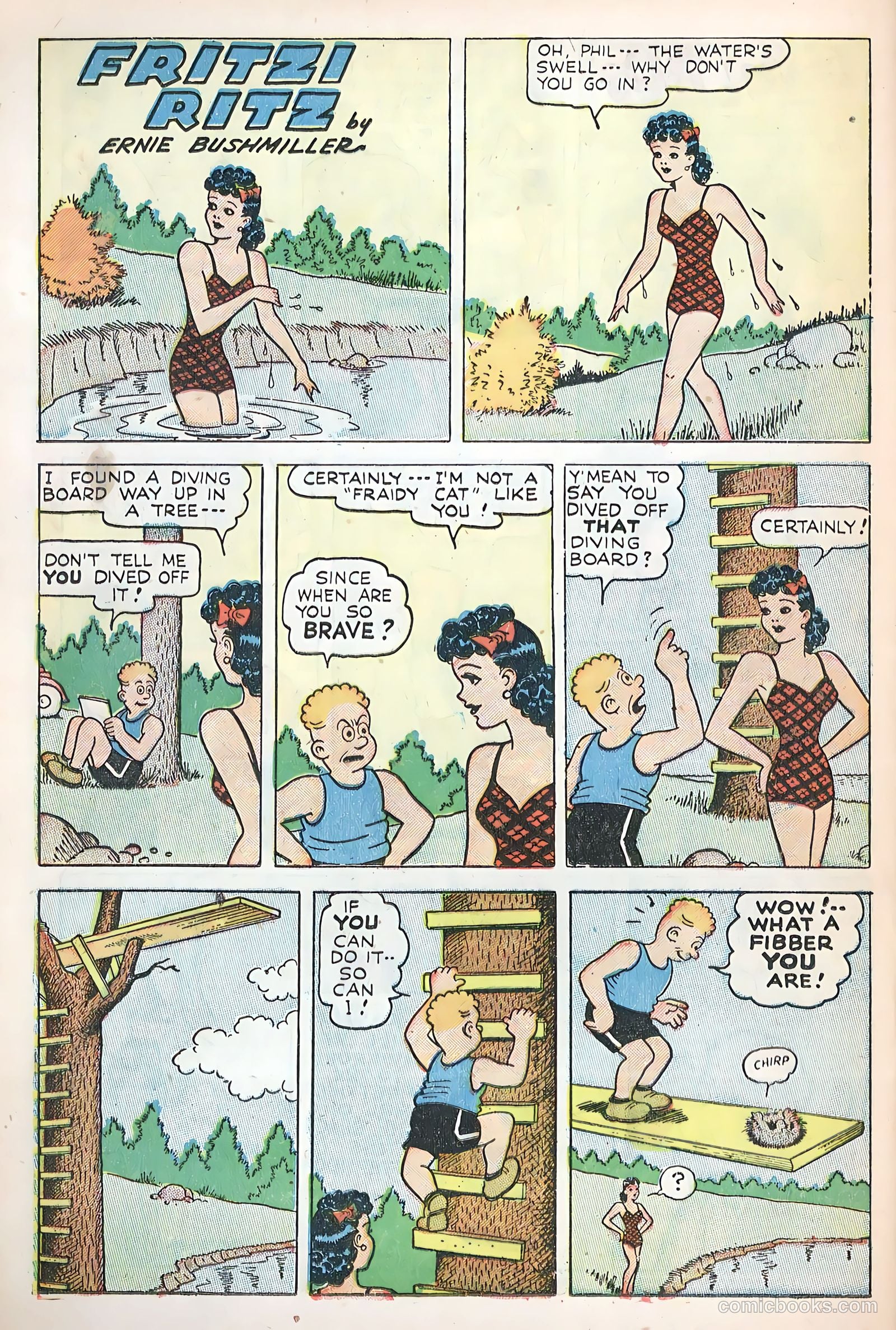 Fritzi Ritz #5 (1949) — page 24 of 36