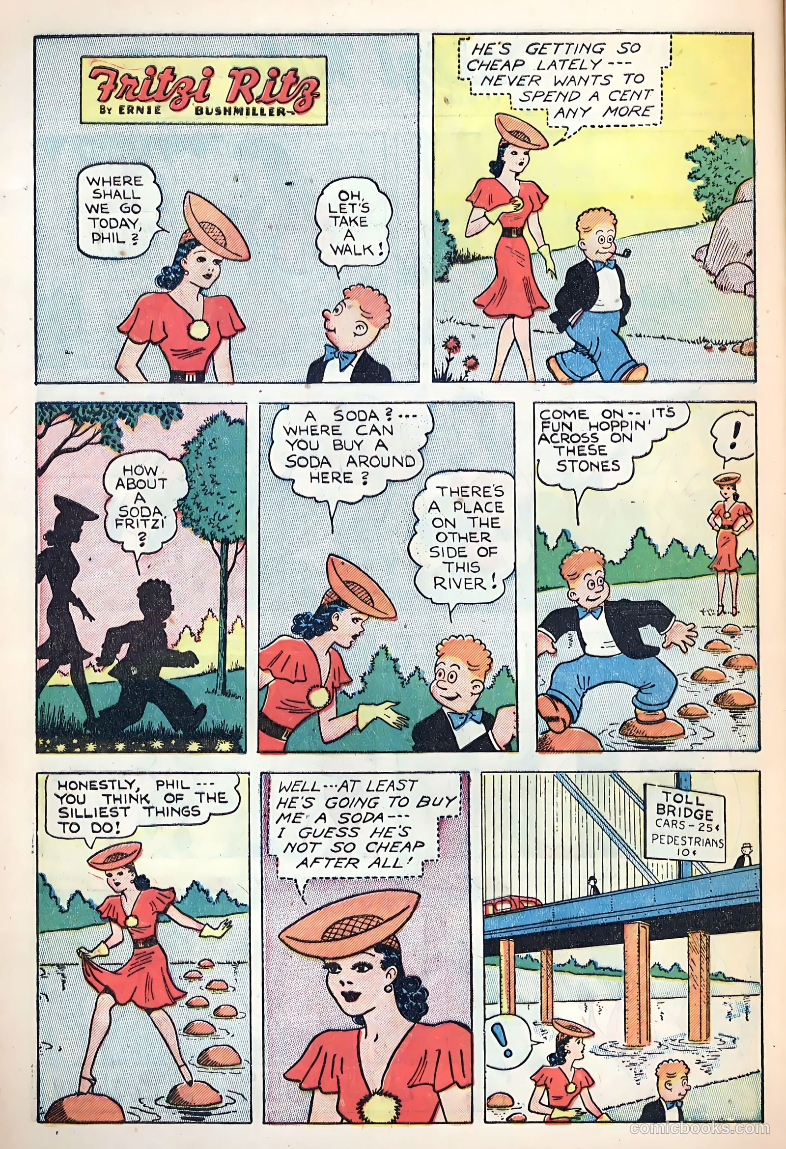 Fritzi Ritz #5 (1949) — page 28 of 36