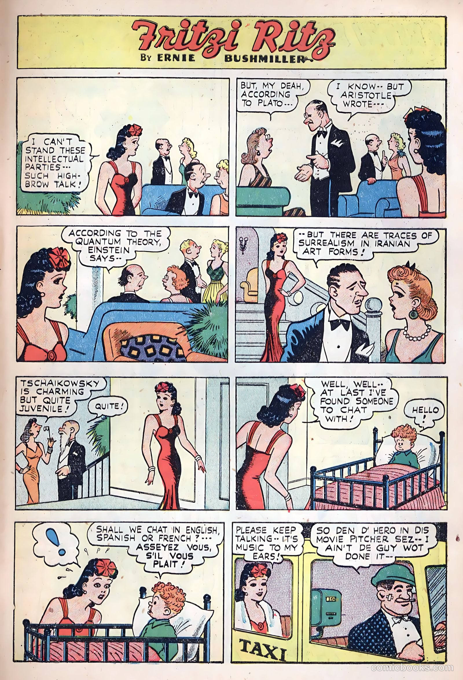 Fritzi Ritz #5 (1949) — page 31 of 36
