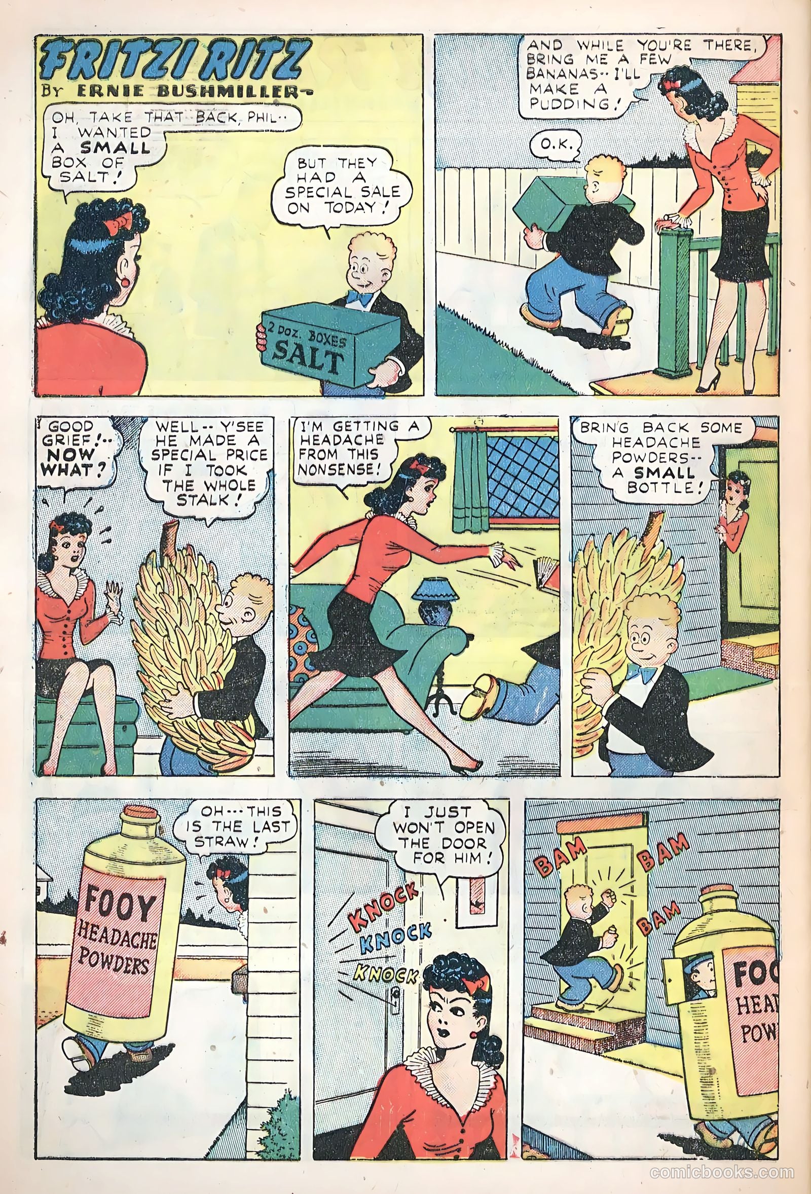 Fritzi Ritz #5 (1949) — page 32 of 36