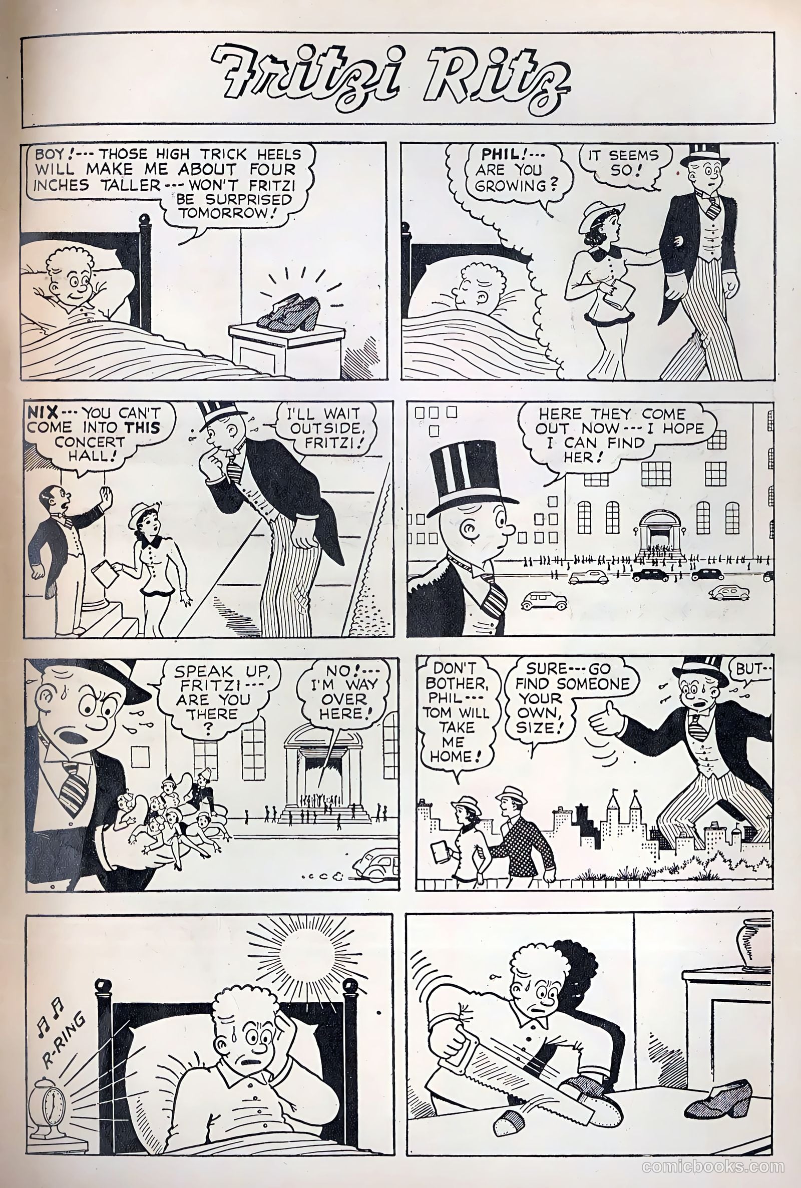 Fritzi Ritz #5 (1949) — page 35 of 36
