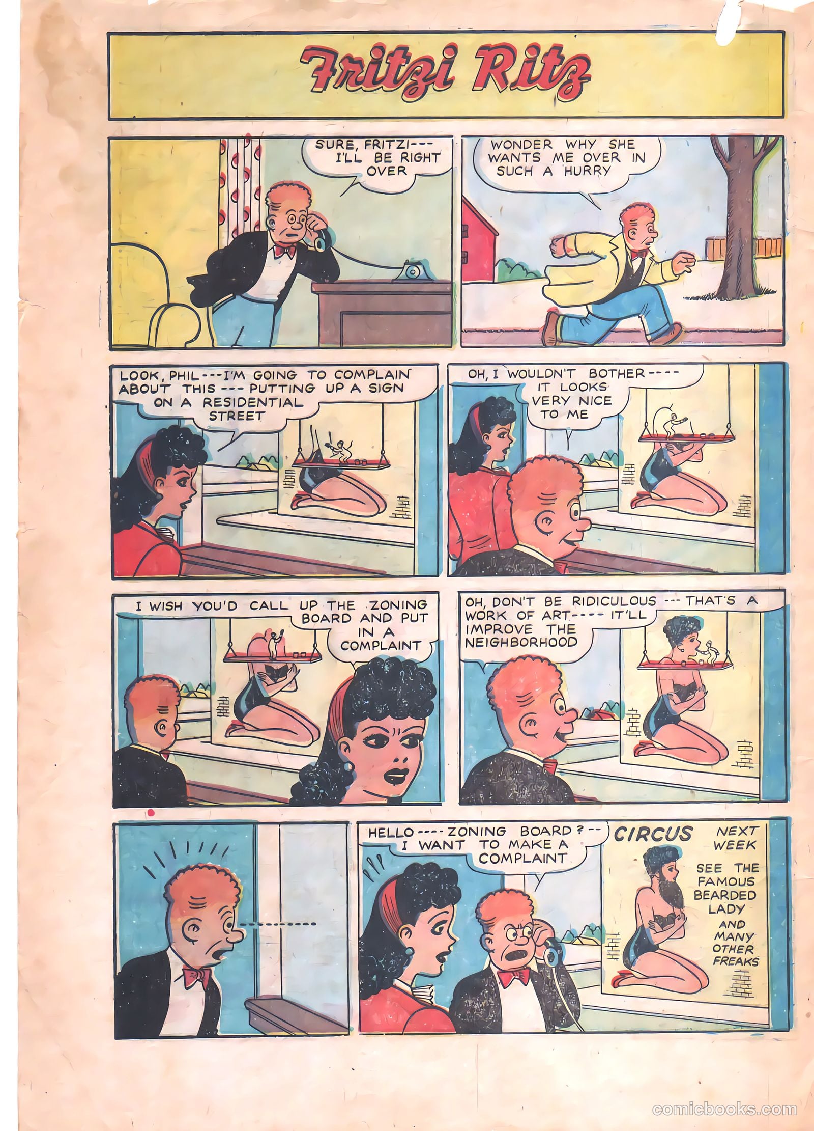 Fritzi Ritz #51 (1957) — page 4 of 30